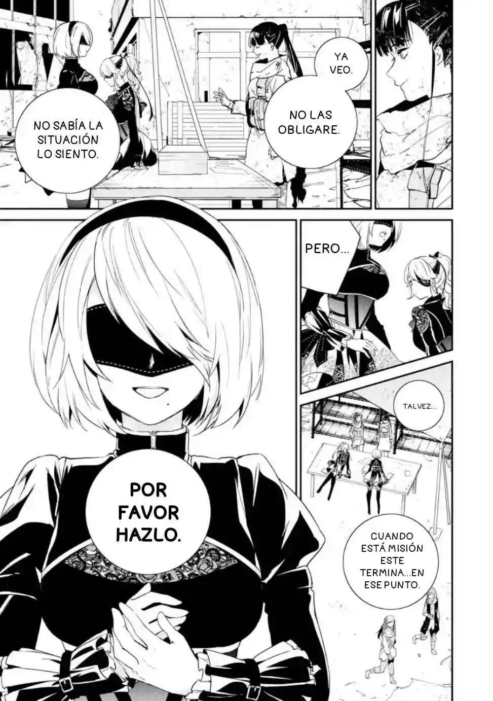 Nier Automata: YoRHa Shinjuwan Kouka Sakusen Kiroku - Capítulo 6 - Página 15 - LectorTMOo