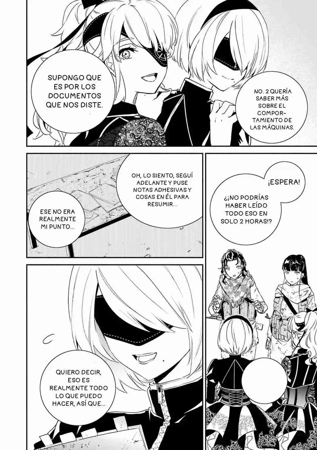 Nier Automata: YoRHa Shinjuwan Kouka Sakusen Kiroku - Capítulo 7 - Página 24 - LectorTMOo
