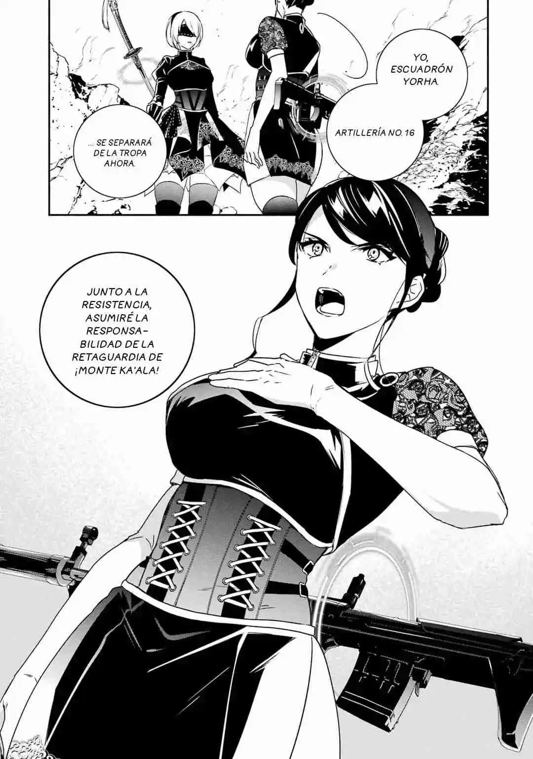 Nier Automata: YoRHa Shinjuwan Kouka Sakusen Kiroku - Capítulo 8 - Página 39 - LectorTMOo