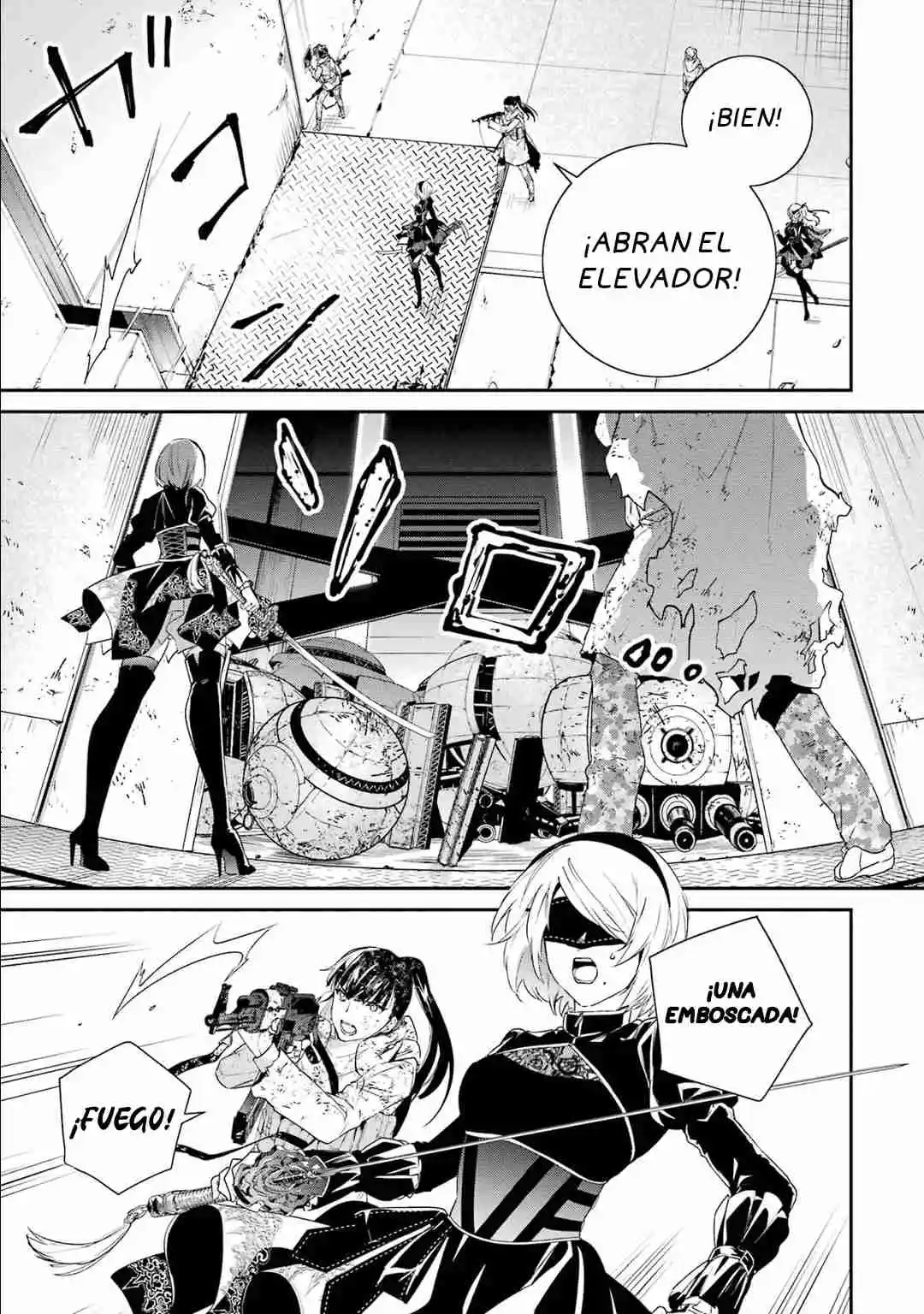 Nier Automata: YoRHa Shinjuwan Kouka Sakusen Kiroku - Capítulo 9 - Página 3 - LectorTMOo