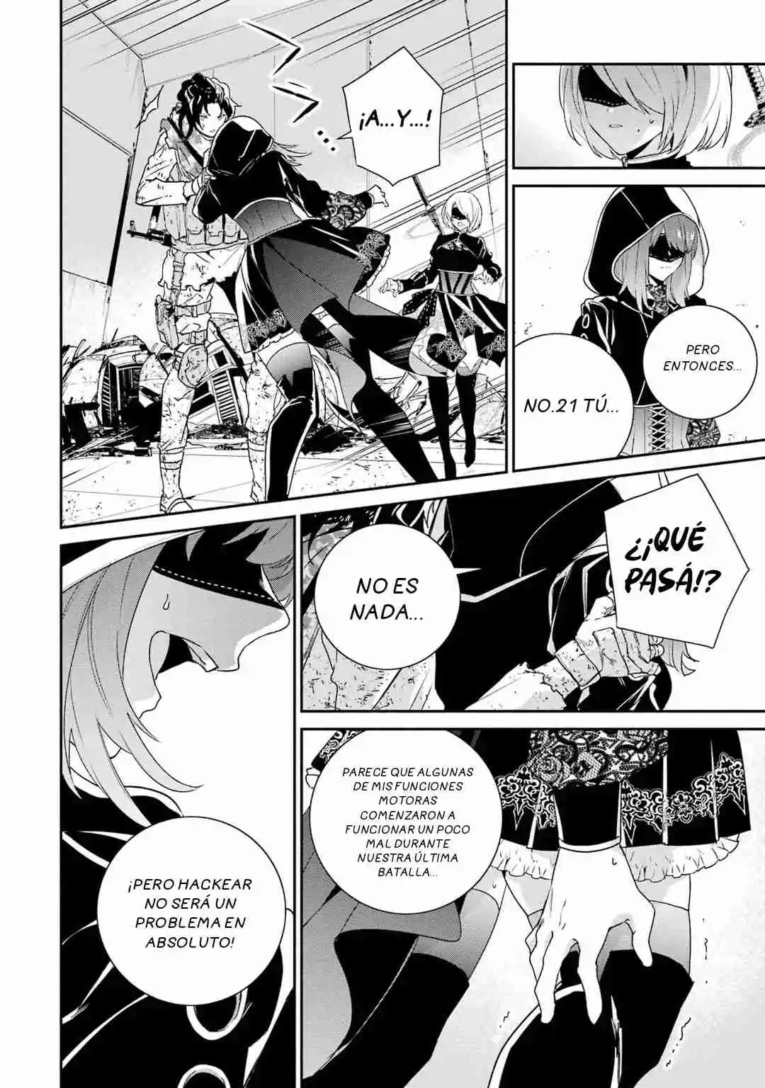 Nier Automata: YoRHa Shinjuwan Kouka Sakusen Kiroku - Capítulo 9 - Página 12 - LectorTMOo
