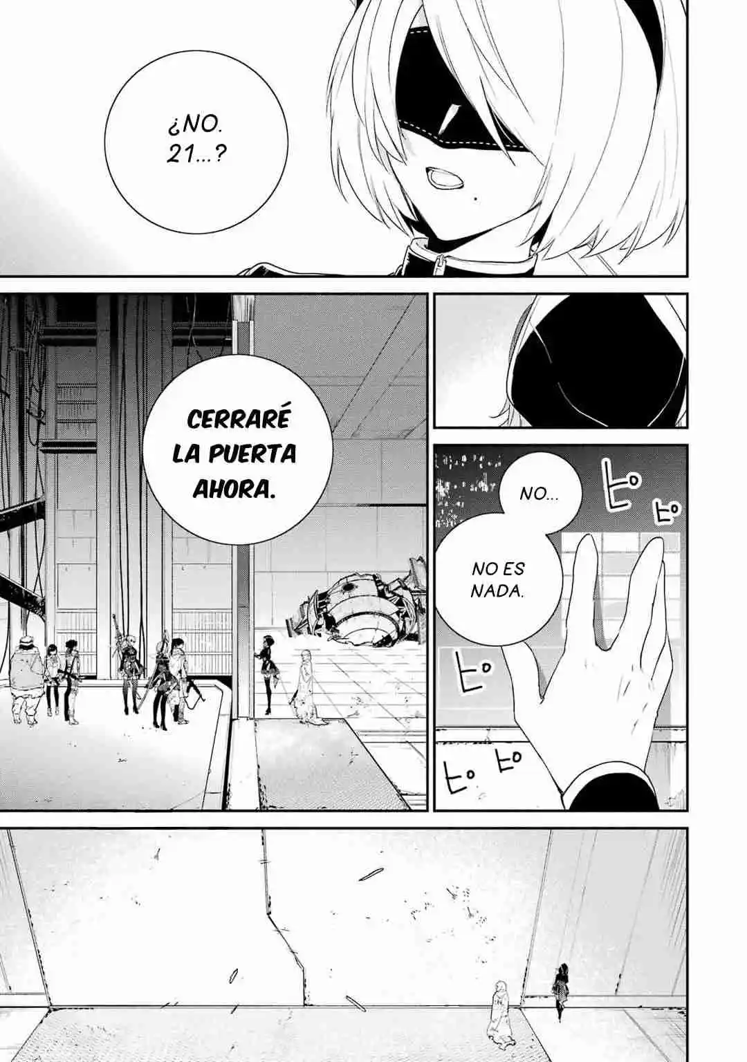 Nier Automata: YoRHa Shinjuwan Kouka Sakusen Kiroku - Capítulo 9 - Página 17 - LectorTMOo
