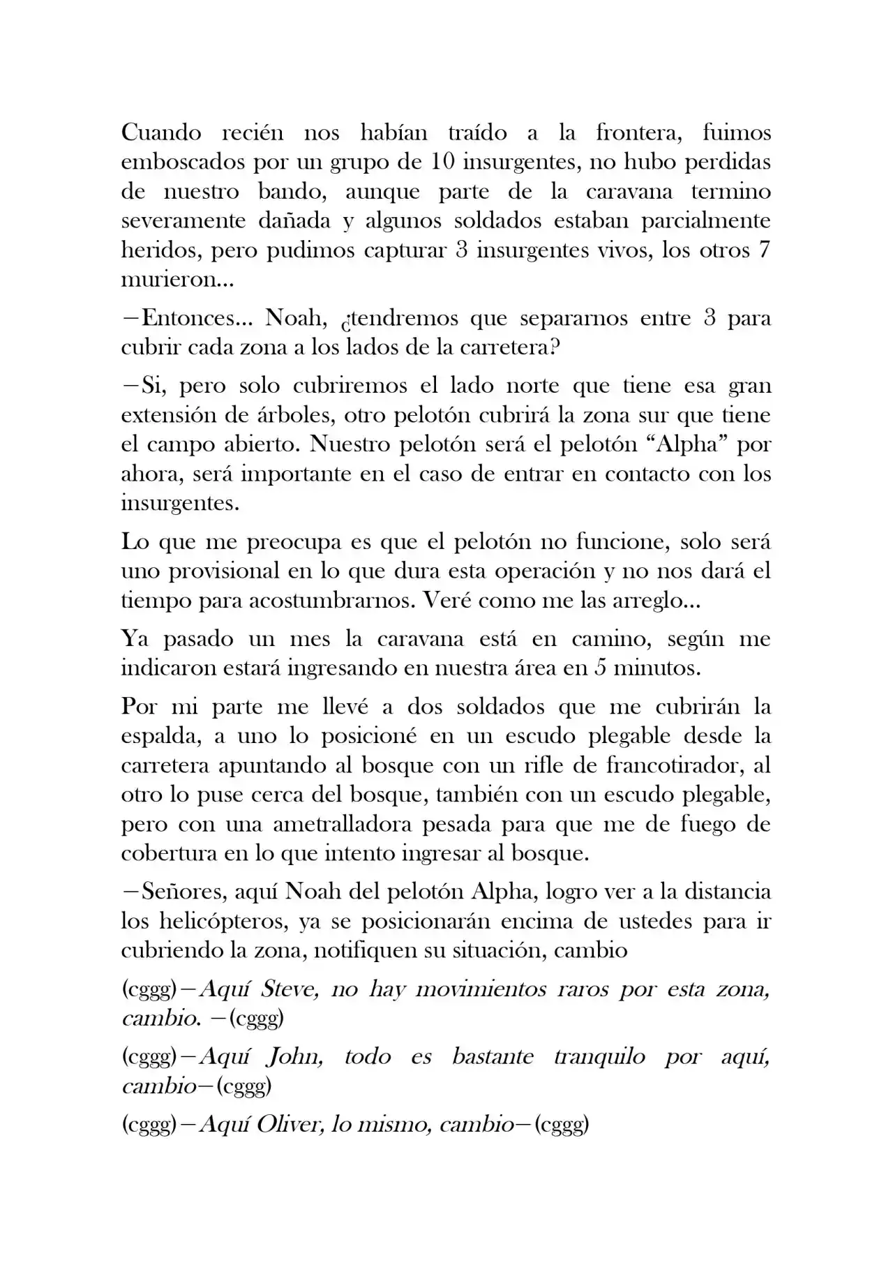 Nieve Cálida (Novela) - Capítulo 1 - Página 4 - LectorTMOo