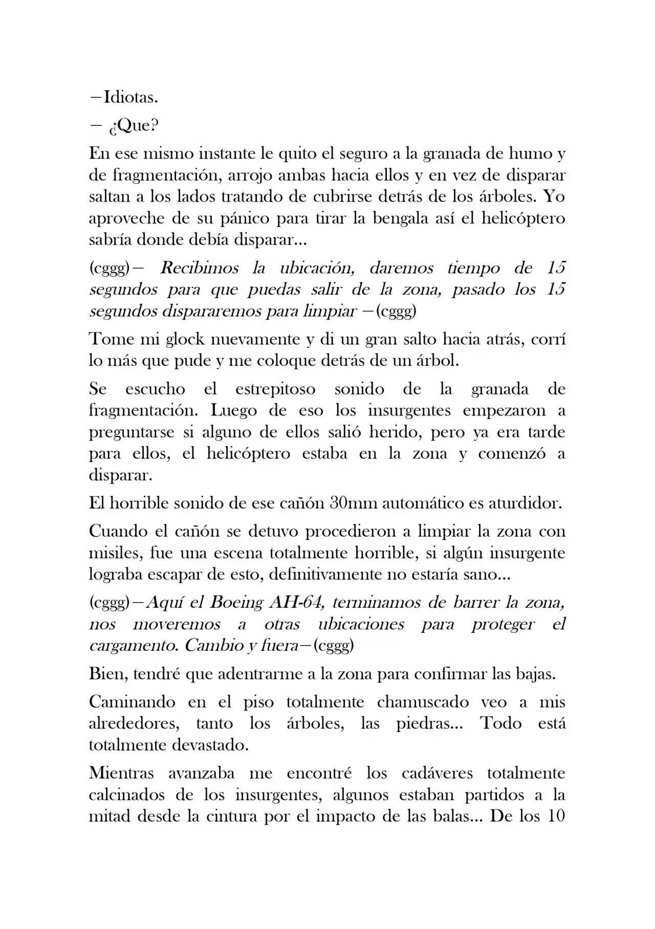 Nieve Cálida (Novela) - Capítulo 1 - Página 9 - LectorTMOo