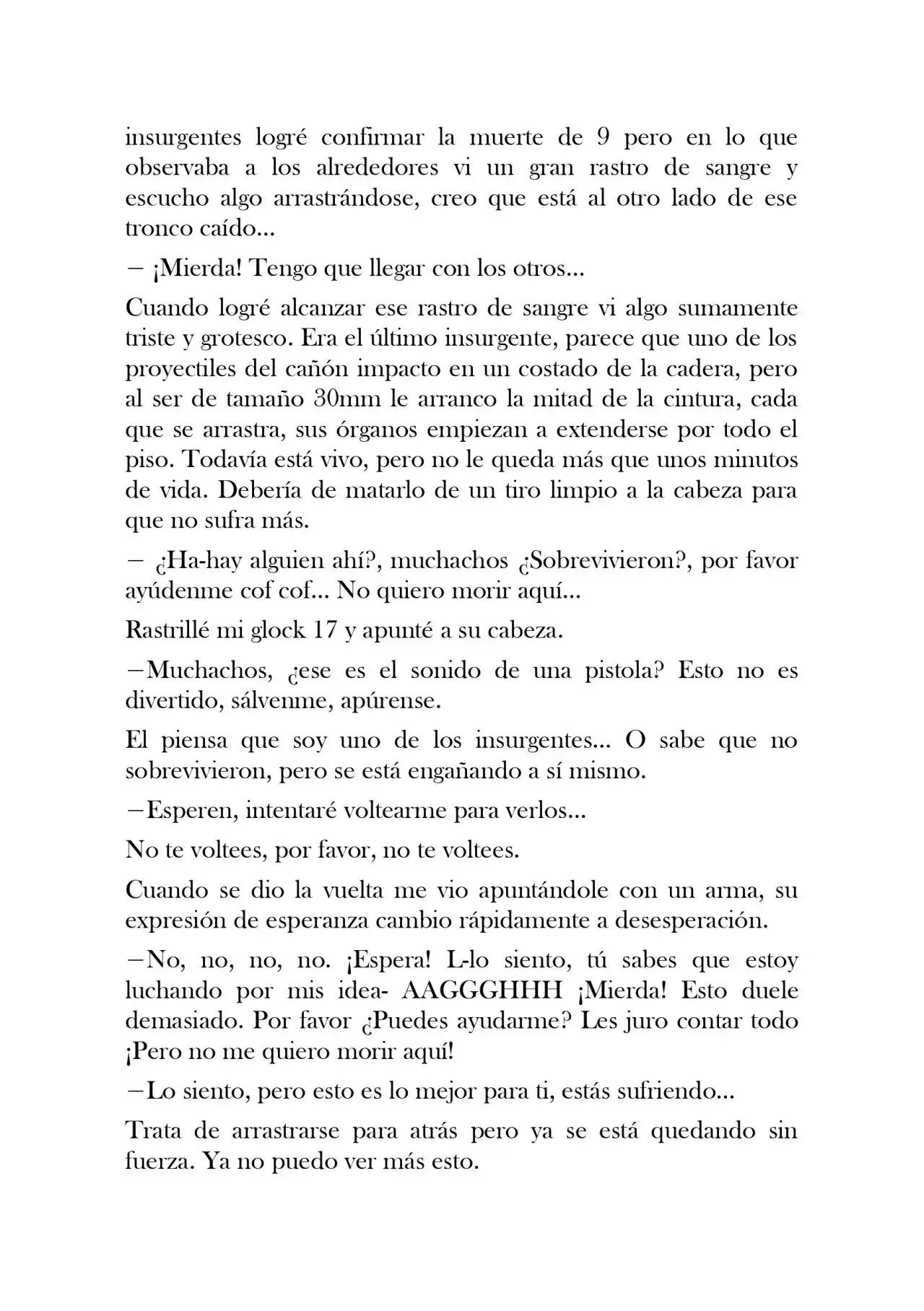 Nieve Cálida (Novela) - Capítulo 1 - Página 10 - LectorTMOo