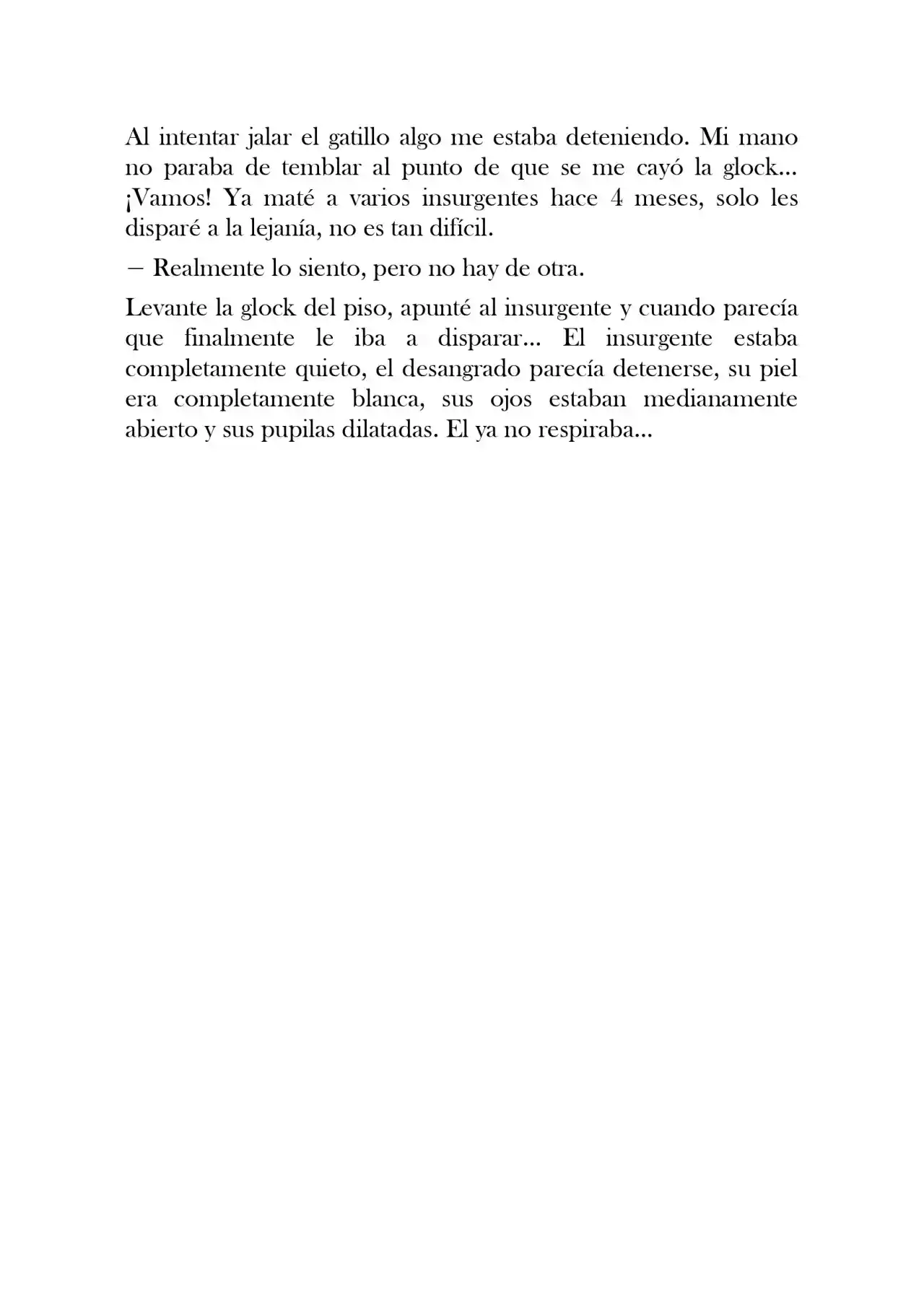 Nieve Cálida (Novela) - Capítulo 1 - Página 11 - LectorTMOo