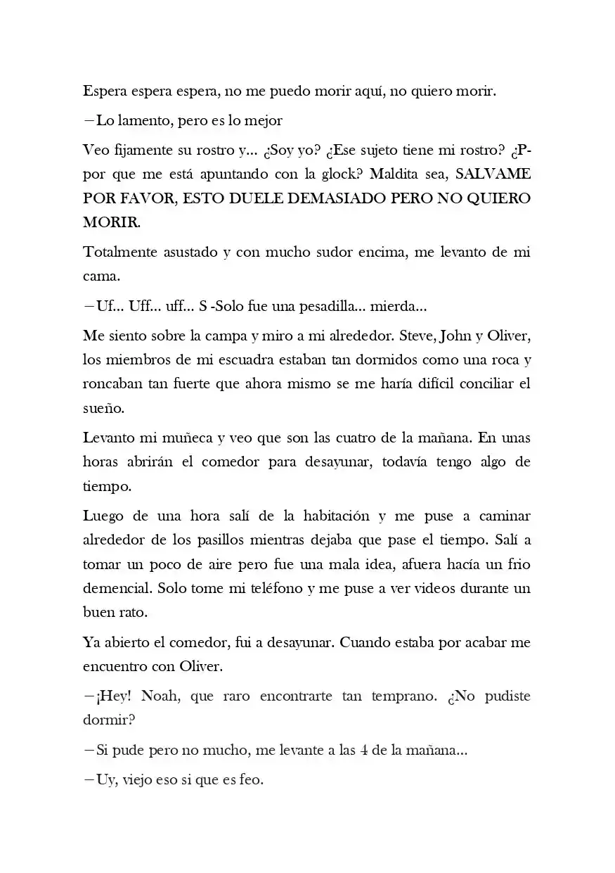 Nieve Cálida (Novela) - Capítulo 2 - Página 4 - LectorTMOo