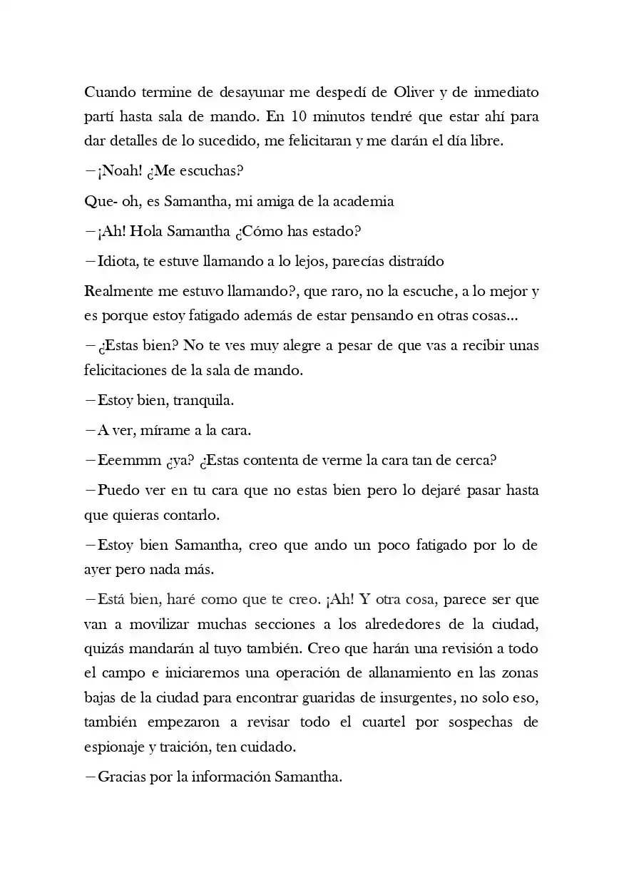 Nieve Cálida (Novela) - Capítulo 2 - Página 5 - LectorTMOo