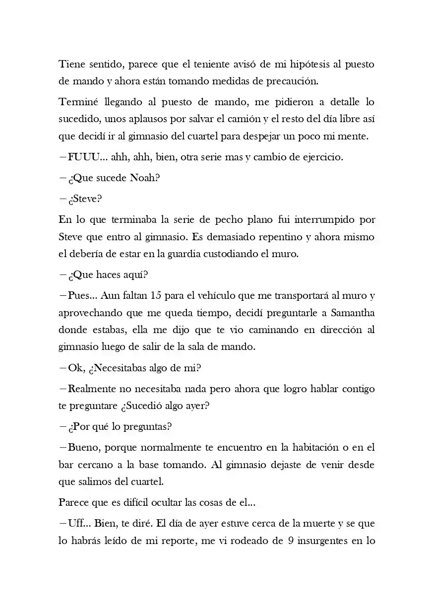 Nieve Cálida (Novela) - Capítulo 2 - Página 6 - LectorTMOo