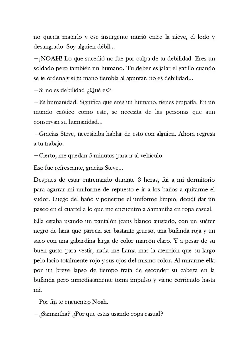 Nieve Cálida (Novela) - Capítulo 2 - Página 8 - LectorTMOo