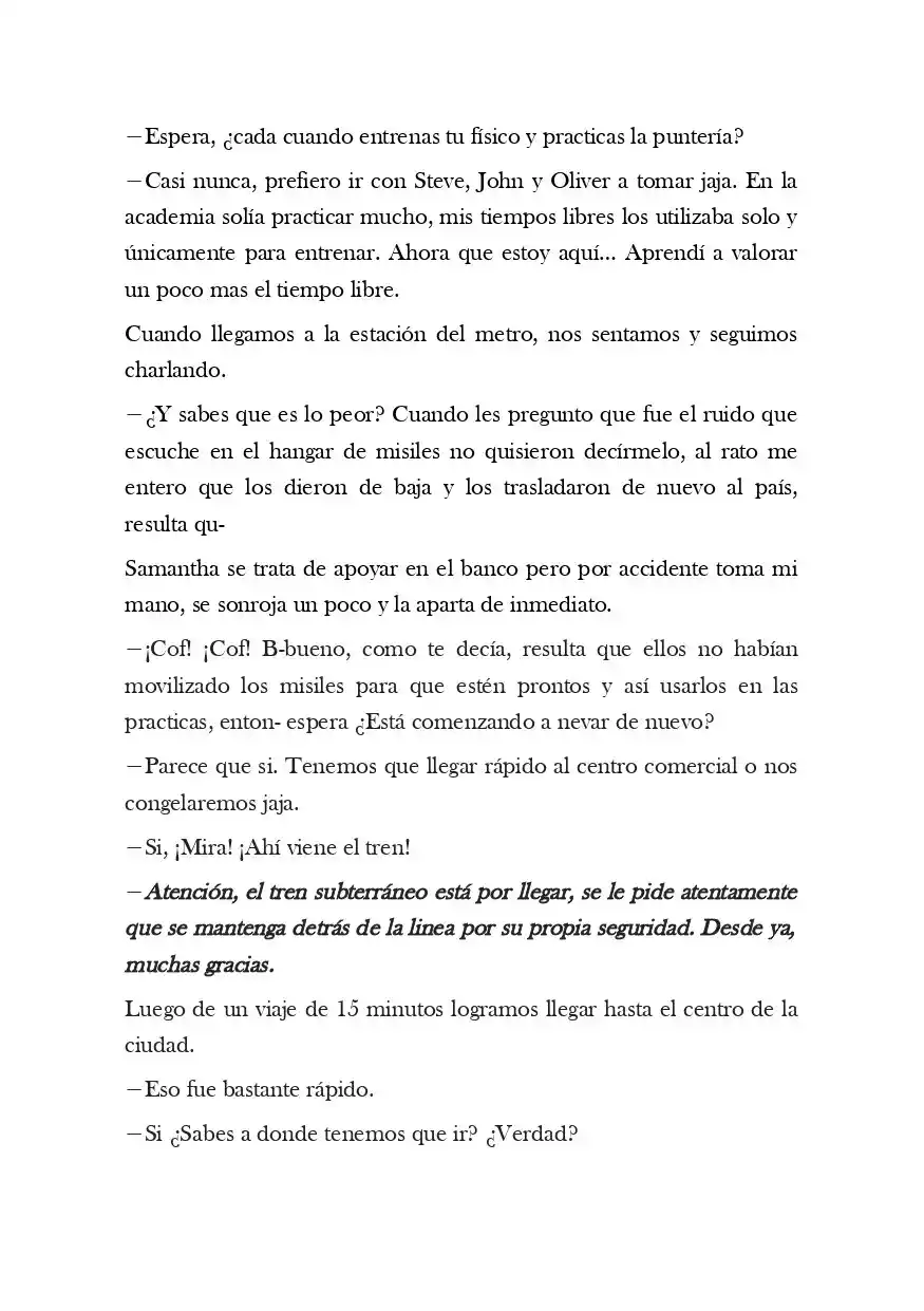 Nieve Cálida (Novela) - Capítulo 2 - Página 10 - LectorTMOo