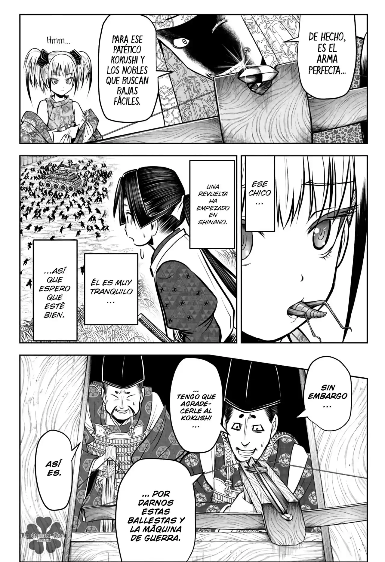 Nige Jōzu No Wakagimi - Capítulo 68 - Página 7 - LectorTMOo