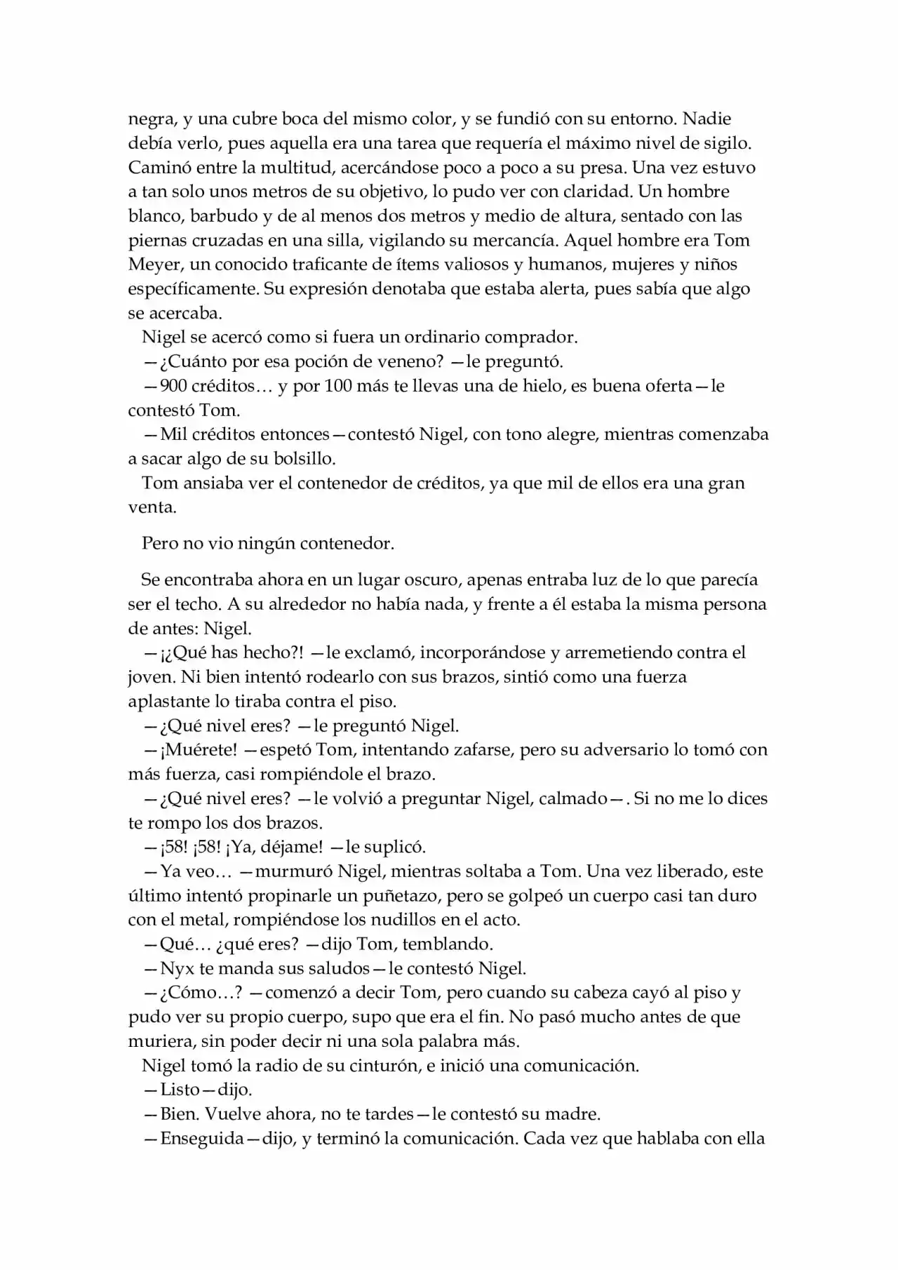 Nigel Lowell En El Torneo Del Caos (Novela) - Capítulo 1 - Página 4 - LectorTMOo