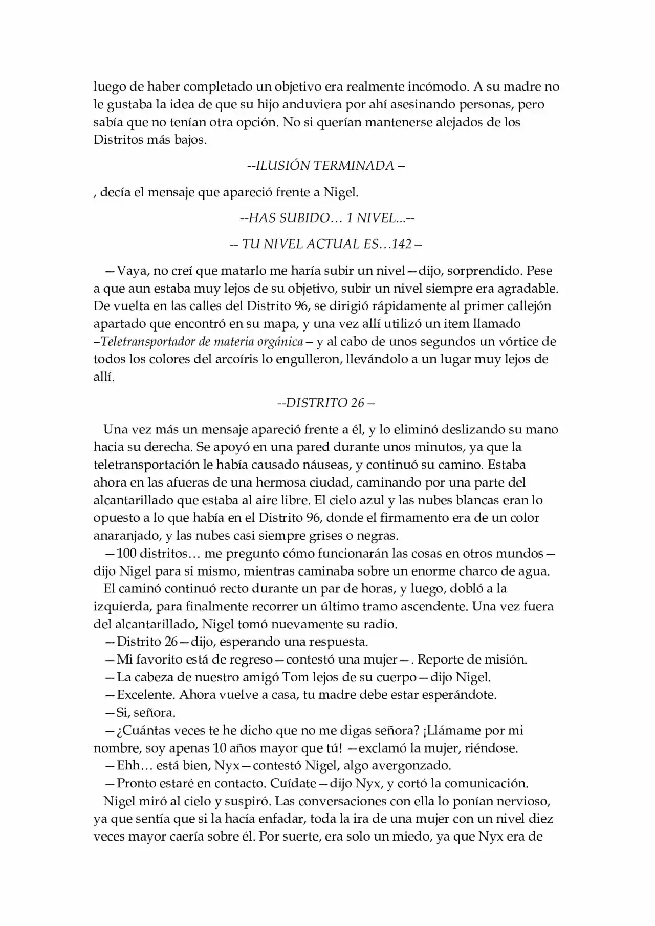 Nigel Lowell En El Torneo Del Caos (Novela) - Capítulo 1 - Página 5 - LectorTMOo