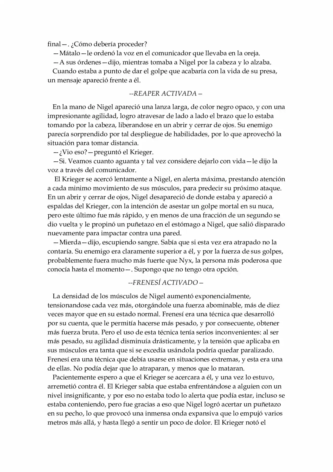 Nigel Lowell En El Torneo Del Caos (Novela) - Capítulo 2 - Página 5 - LectorTMOo