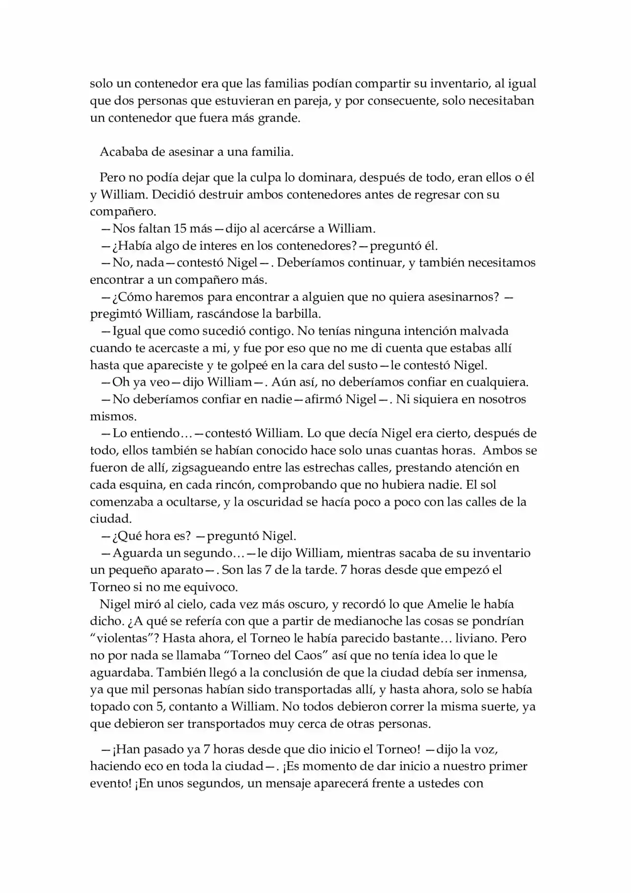Nigel Lowell En El Torneo Del Caos (Novela) - Capítulo 3 - Página 12 - LectorTMOo