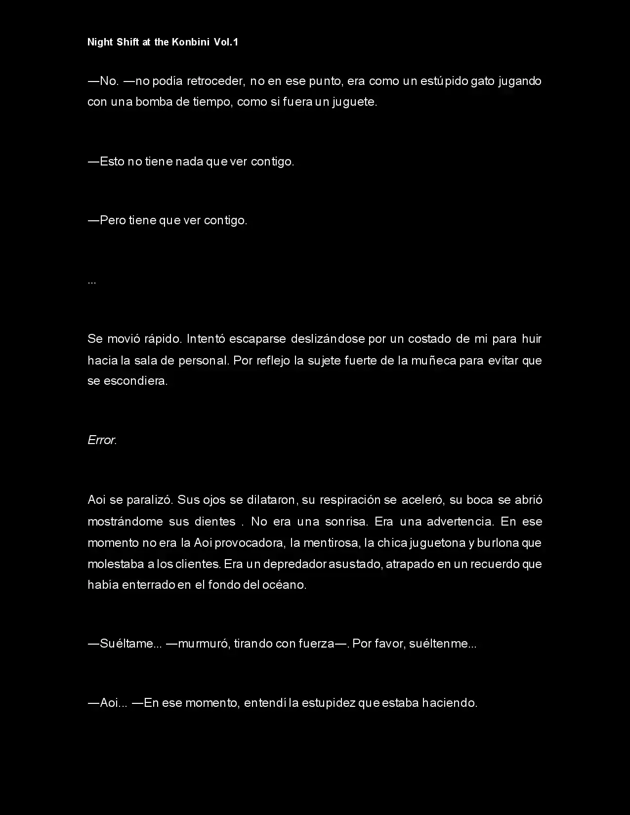 Night Shift At The Konbini (Novela) - Capítulo 10 - Página 6 - LectorTMOo