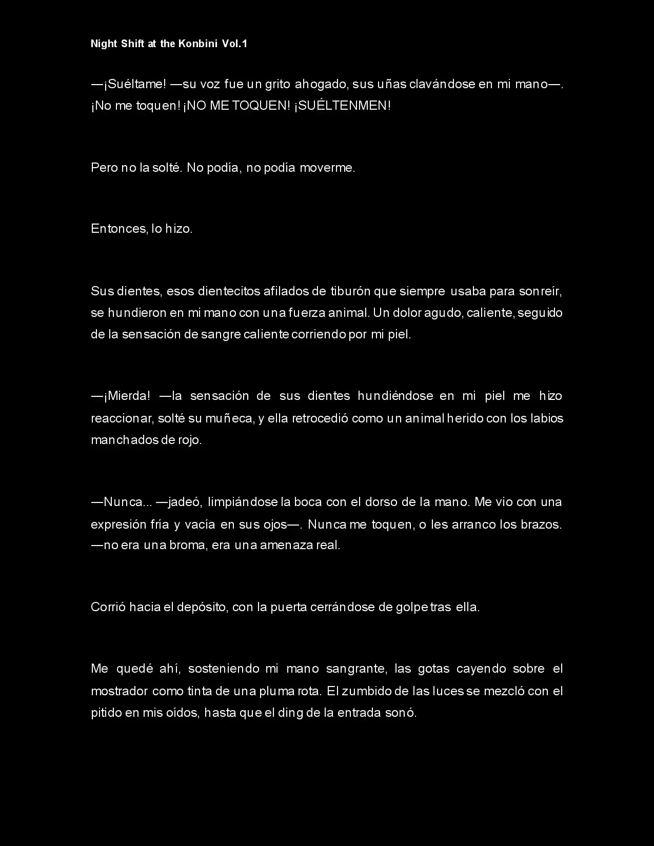 Night Shift At The Konbini (Novela) - Capítulo 10 - Página 7 - LectorTMOo