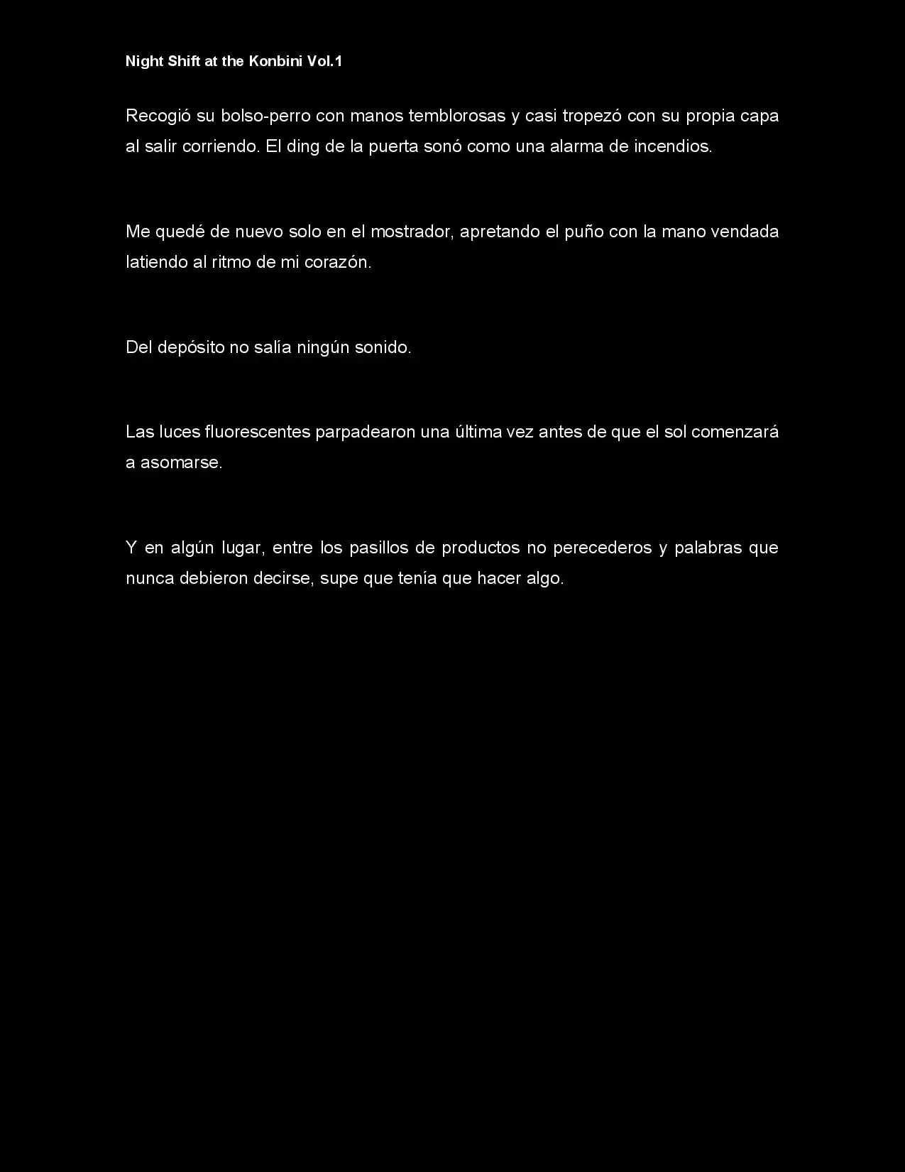 Night Shift At The Konbini (Novela) - Capítulo 11 - Página 9 - LectorTMOo