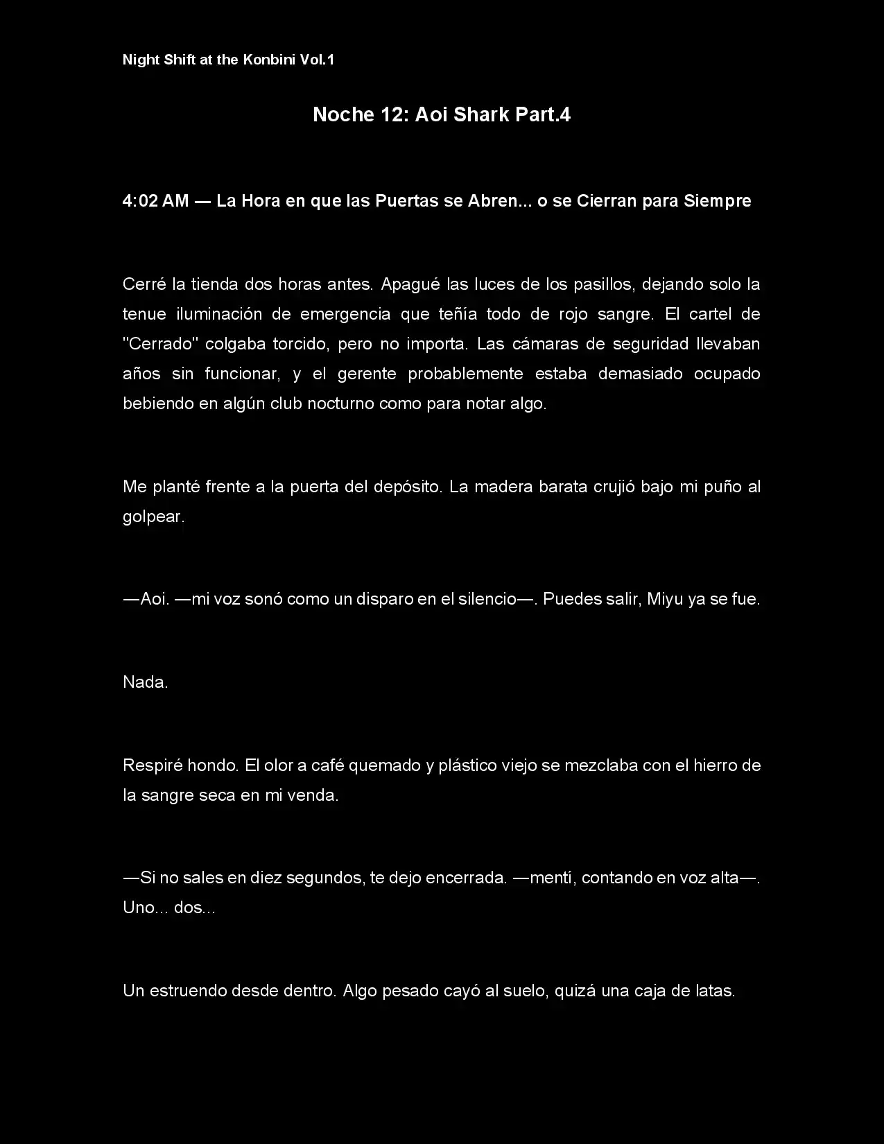 Night Shift At The Konbini (Novela) - Capítulo 12 - Página 3 - LectorTMOo