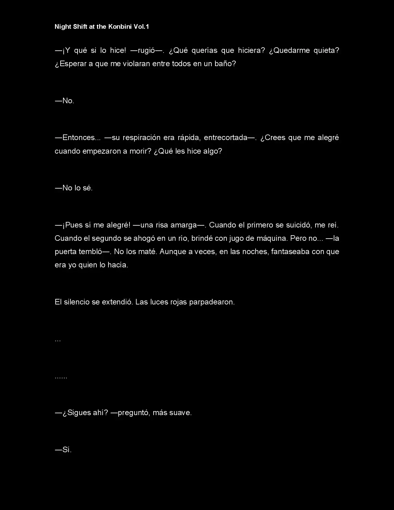 Night Shift At The Konbini (Novela) - Capítulo 12 - Página 5 - LectorTMOo