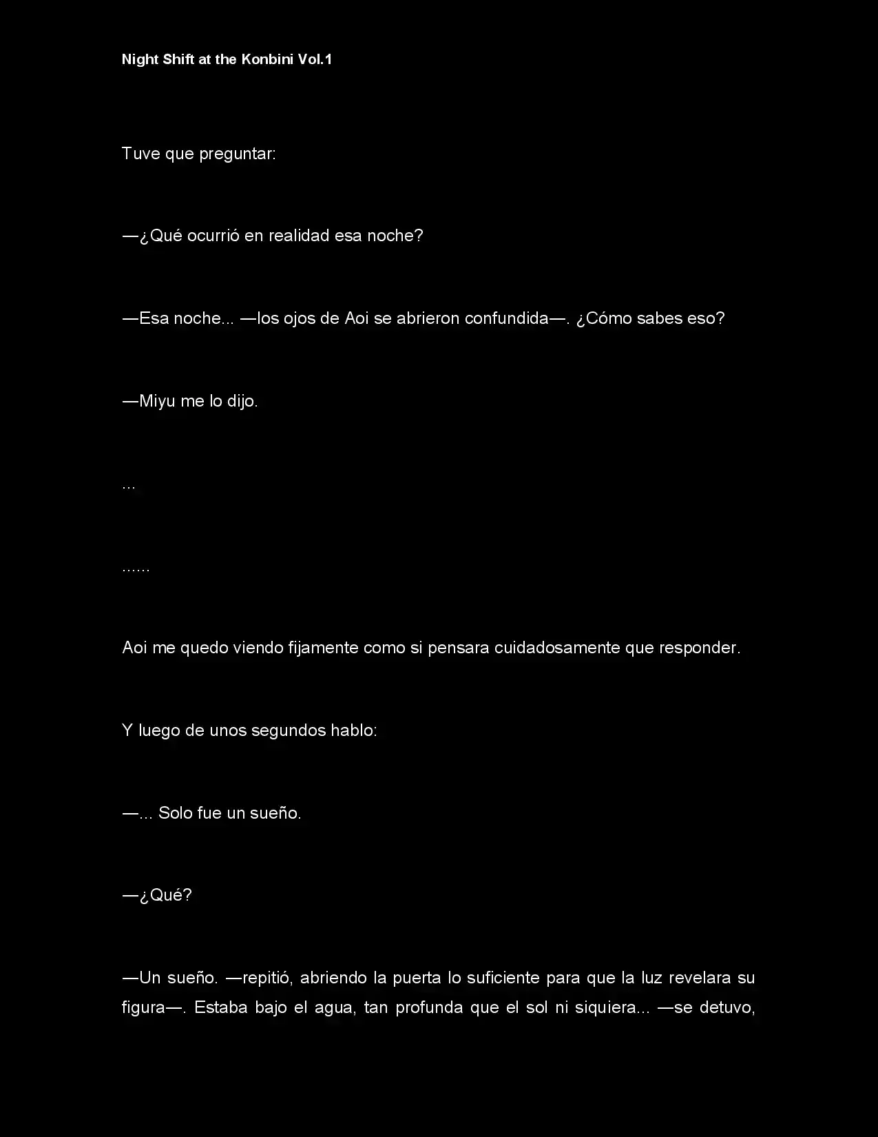 Night Shift At The Konbini (Novela) - Capítulo 12 - Página 8 - LectorTMOo
