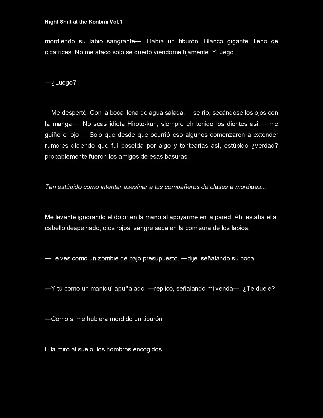 Night Shift At The Konbini (Novela) - Capítulo 12 - Página 9 - LectorTMOo