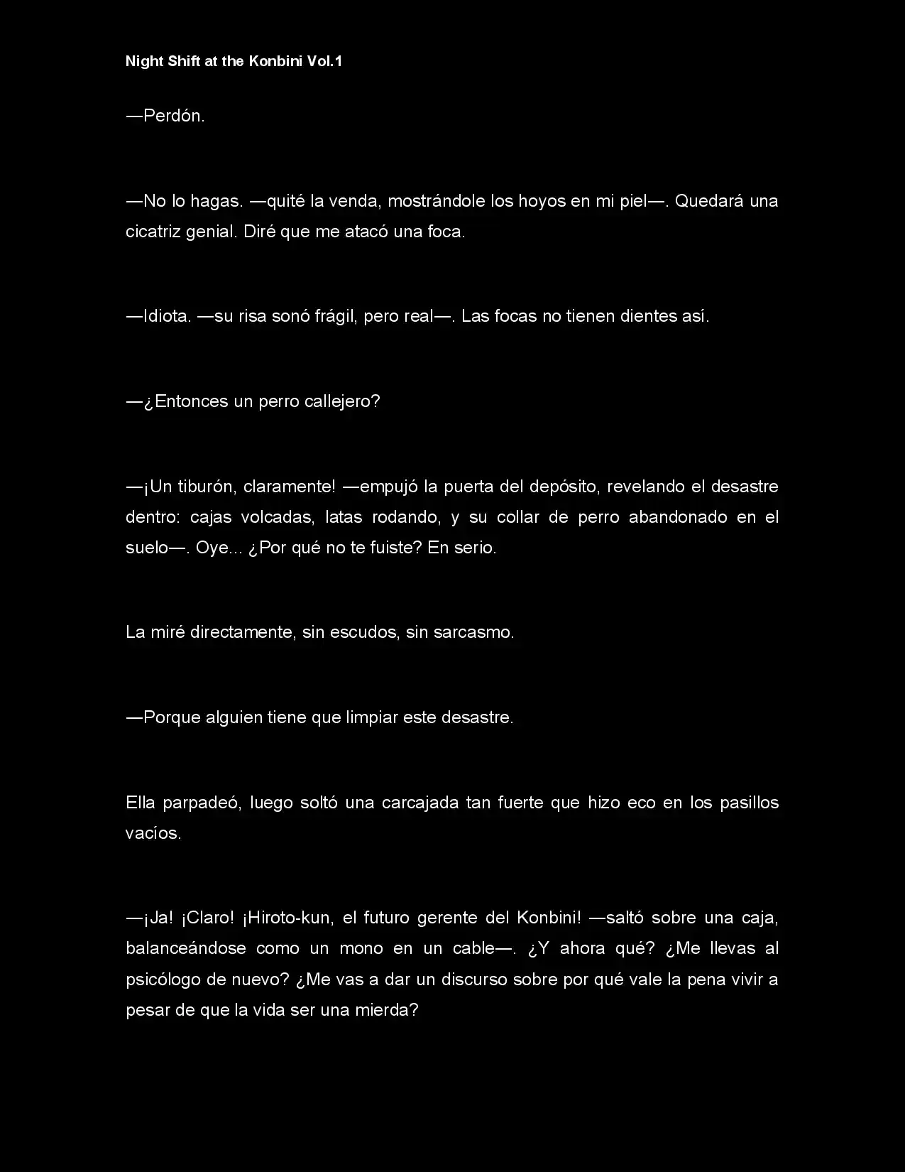 Night Shift At The Konbini (Novela) - Capítulo 12 - Página 10 - LectorTMOo