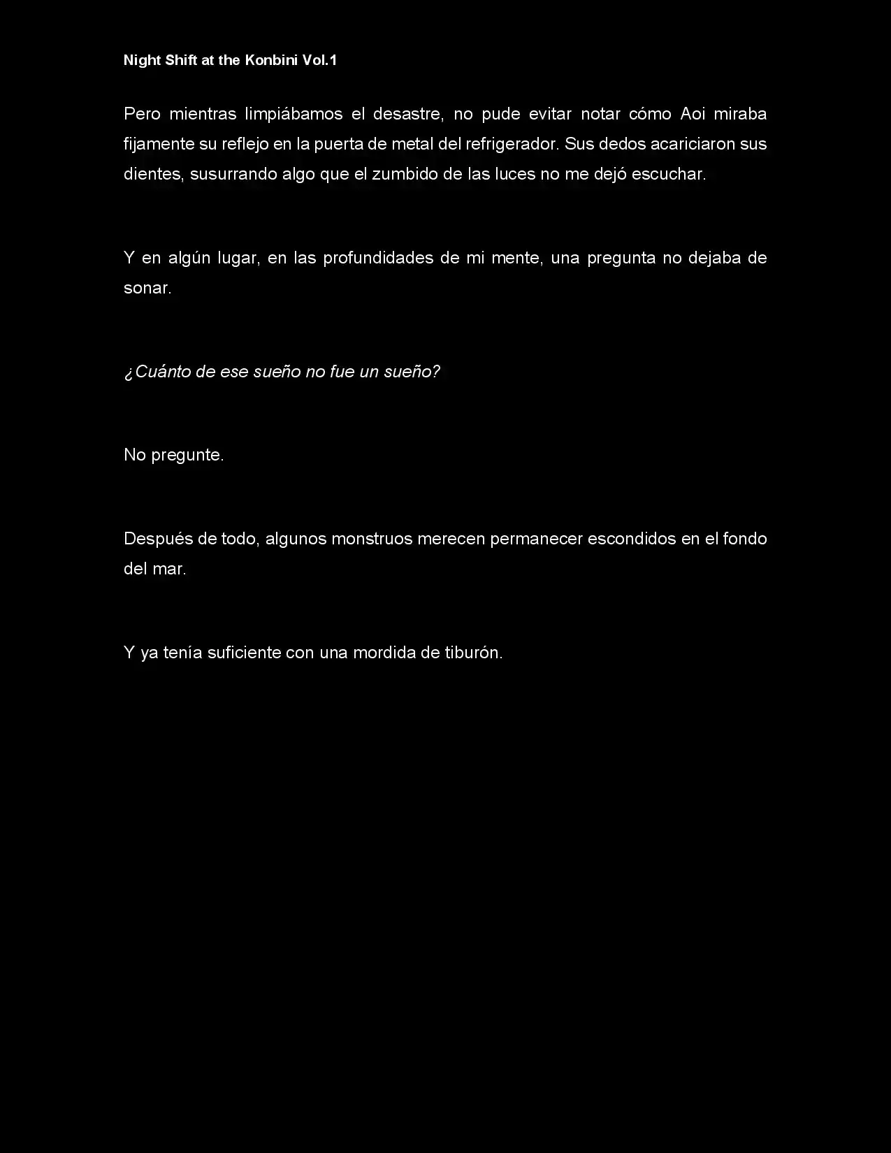 Night Shift At The Konbini (Novela) - Capítulo 12 - Página 12 - LectorTMOo