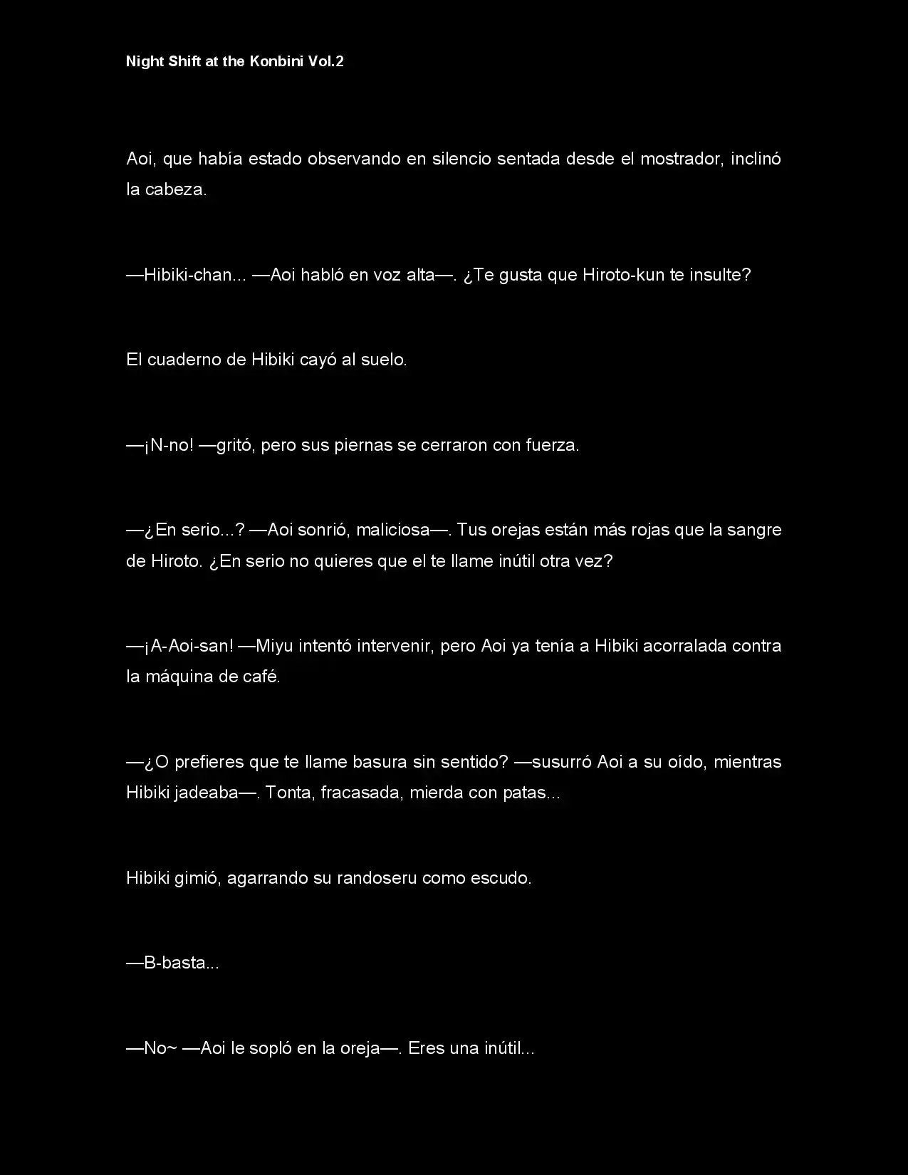 Night Shift At The Konbini (Novela) - Capítulo 17 - Página 6 - LectorTMOo