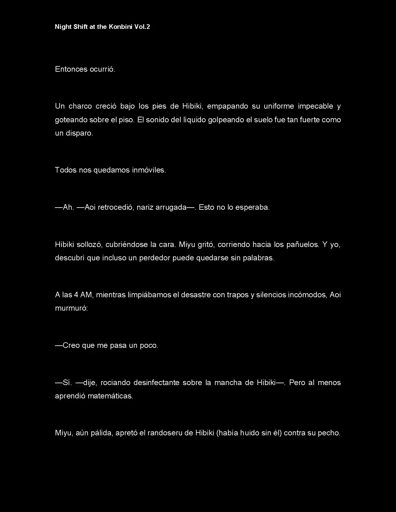 Night Shift At The Konbini (Novela) - Capítulo 17 - Página 7 - LectorTMOo