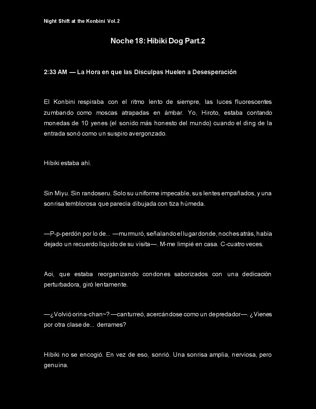 Night Shift At The Konbini (Novela) - Capítulo 18 - Página 3 - LectorTMOo