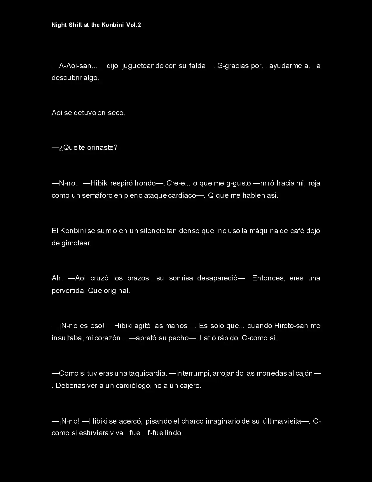 Night Shift At The Konbini (Novela) - Capítulo 18 - Página 4 - LectorTMOo