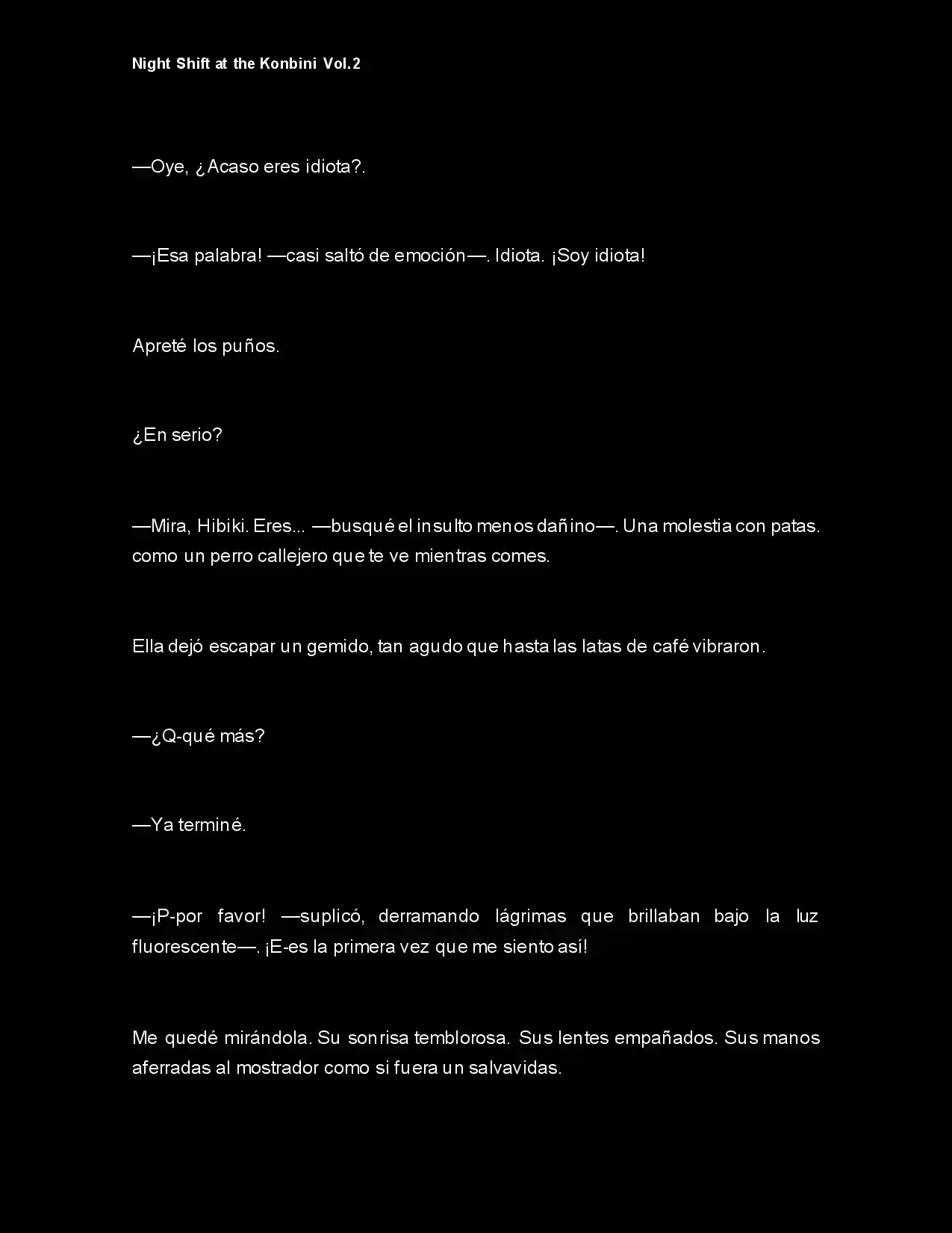 Night Shift At The Konbini (Novela) - Capítulo 18 - Página 8 - LectorTMOo