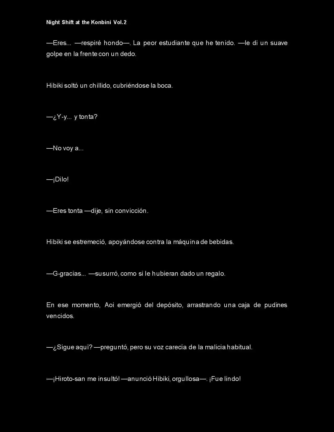 Night Shift At The Konbini (Novela) - Capítulo 18 - Página 9 - LectorTMOo