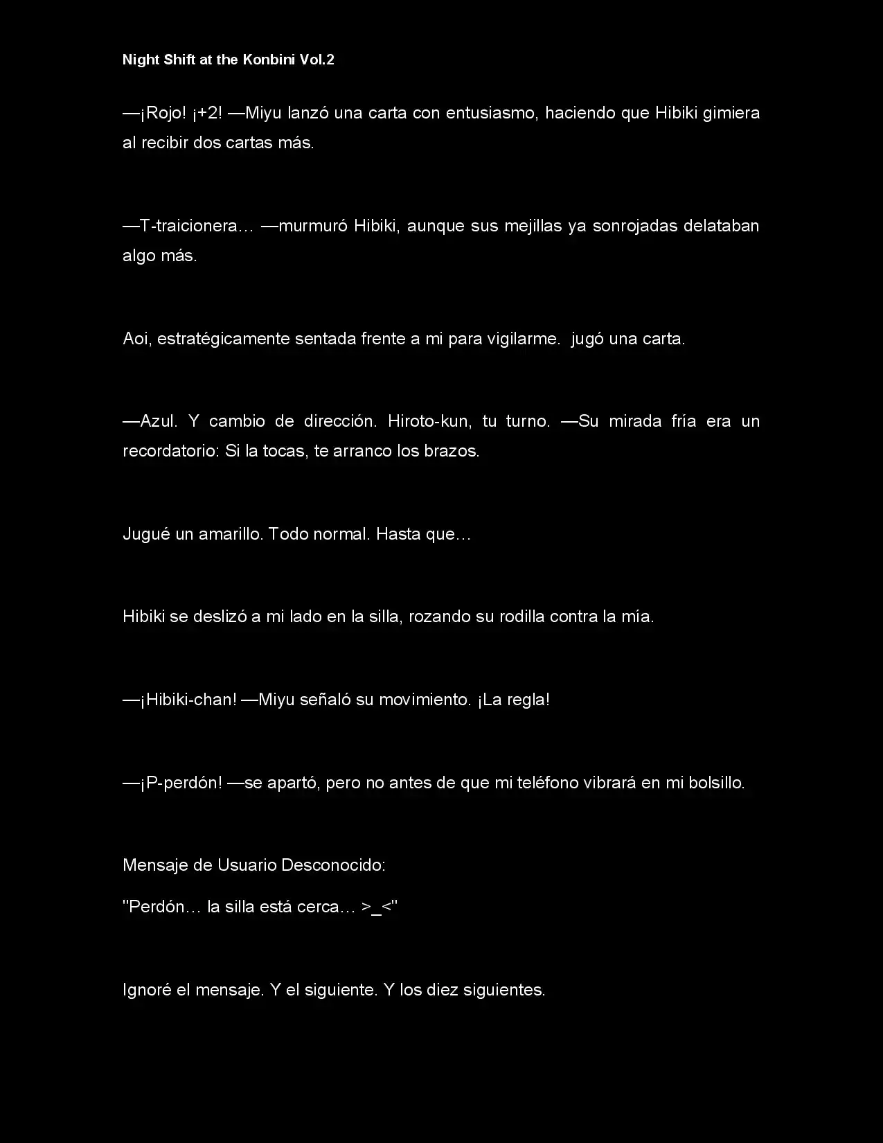 Night Shift At The Konbini (Novela) - Capítulo 19 - Página 4 - LectorTMOo