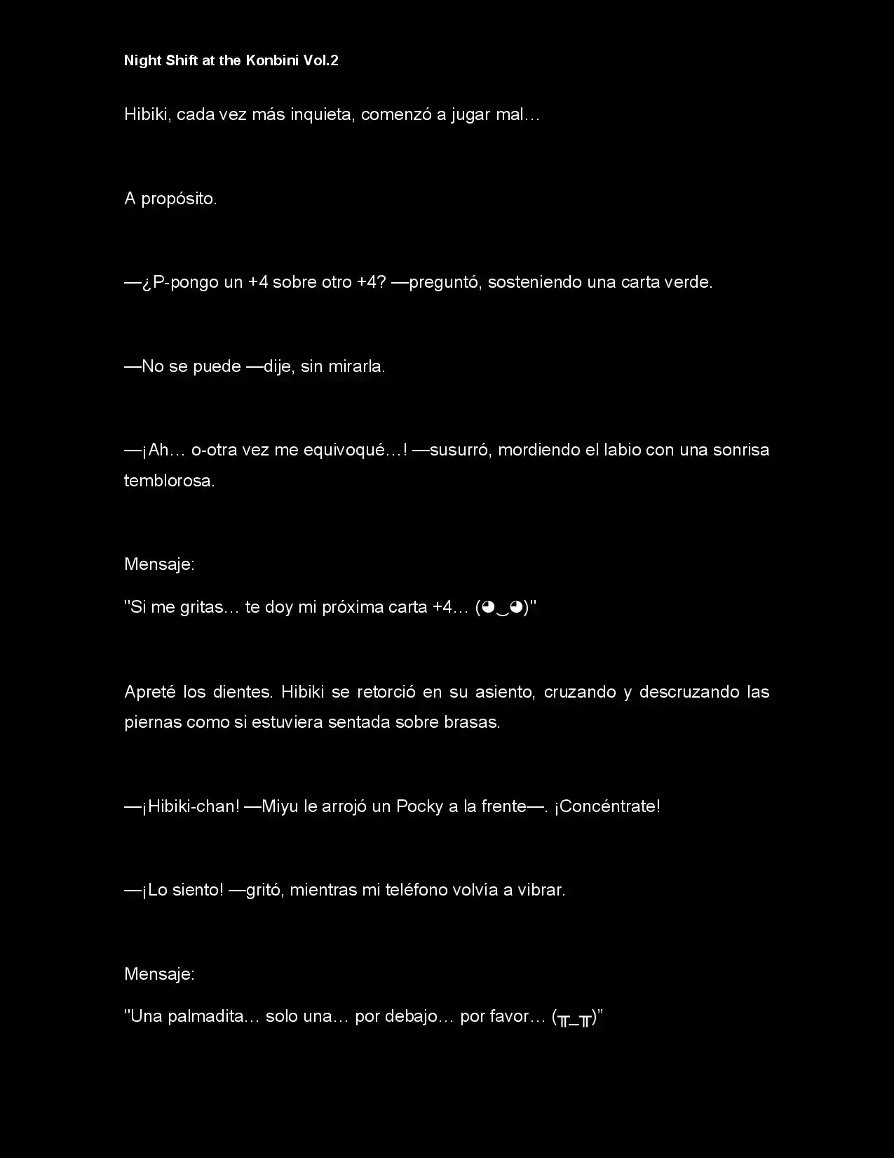 Night Shift At The Konbini (Novela) - Capítulo 19 - Página 5 - LectorTMOo