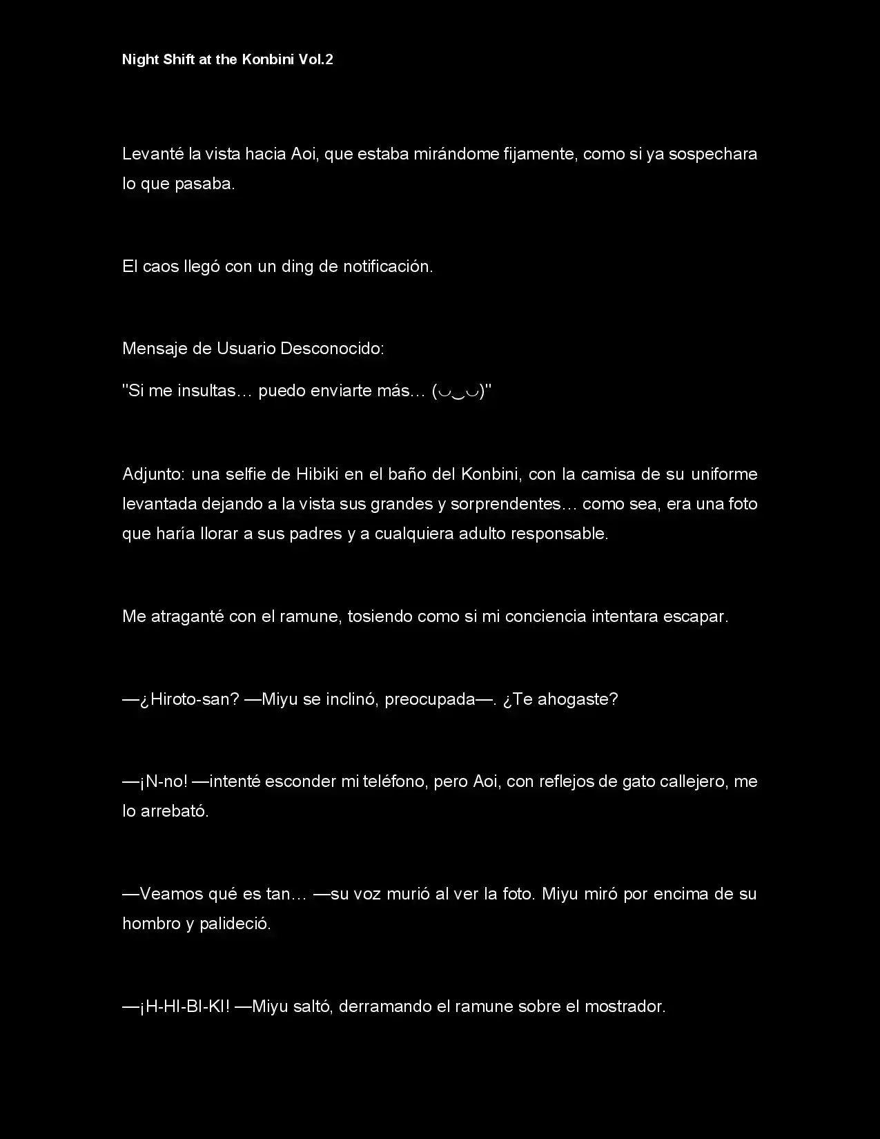 Night Shift At The Konbini (Novela) - Capítulo 19 - Página 6 - LectorTMOo