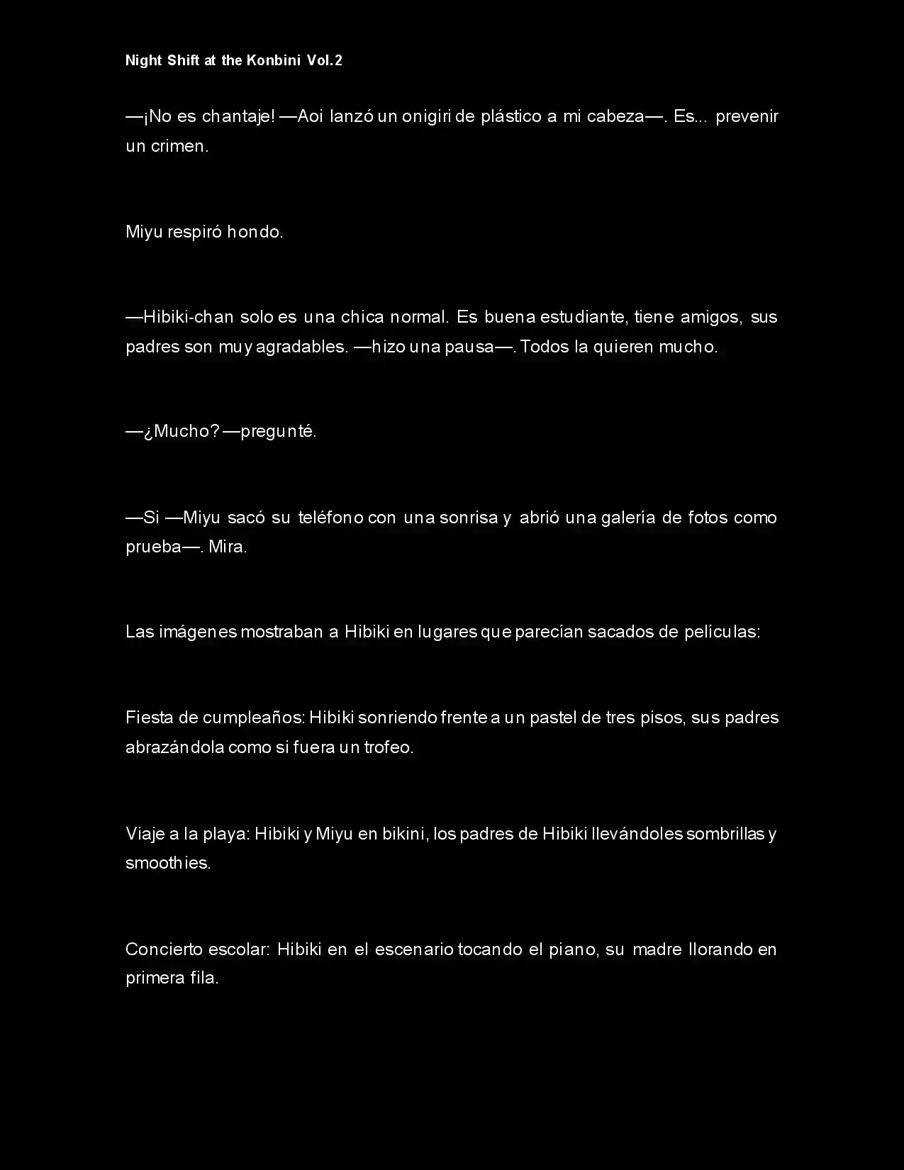 Night Shift At The Konbini (Novela) - Capítulo 20 - Página 5 - LectorTMOo