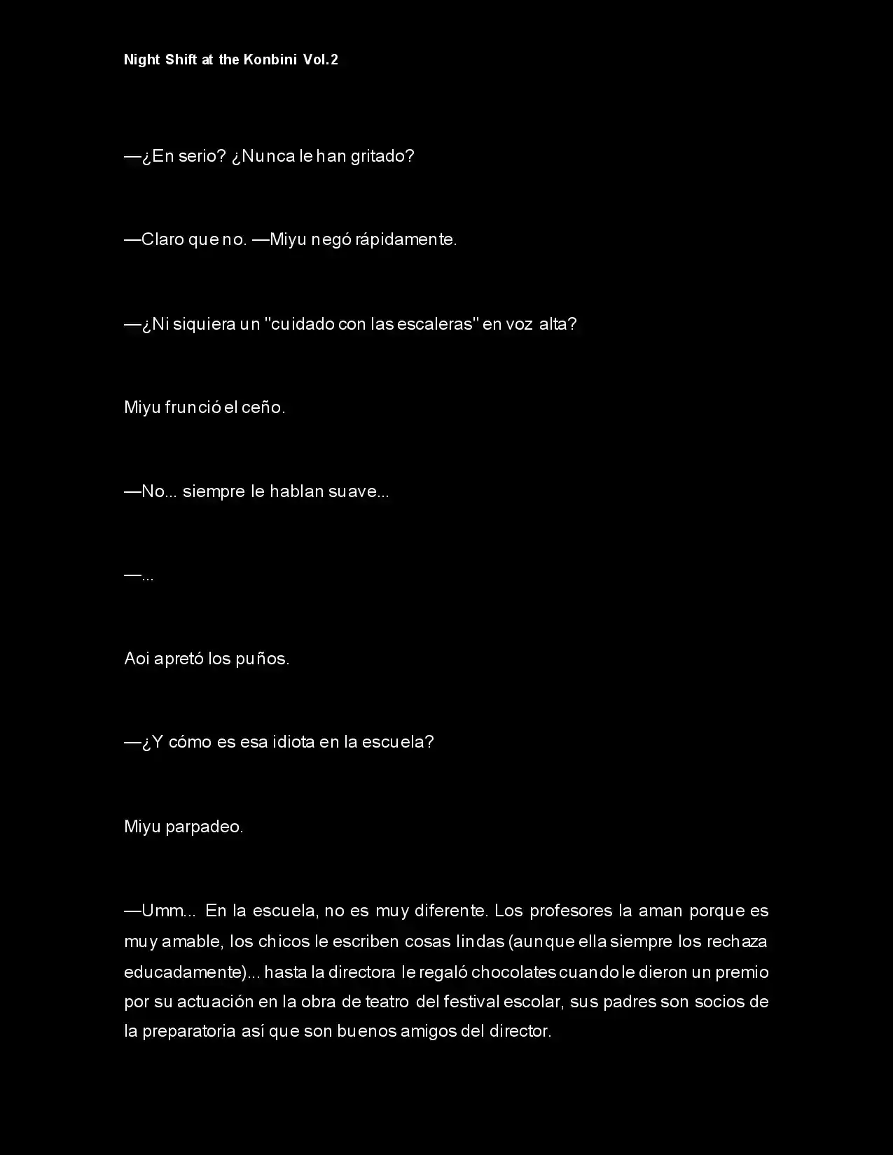 Night Shift At The Konbini (Novela) - Capítulo 20 - Página 7 - LectorTMOo