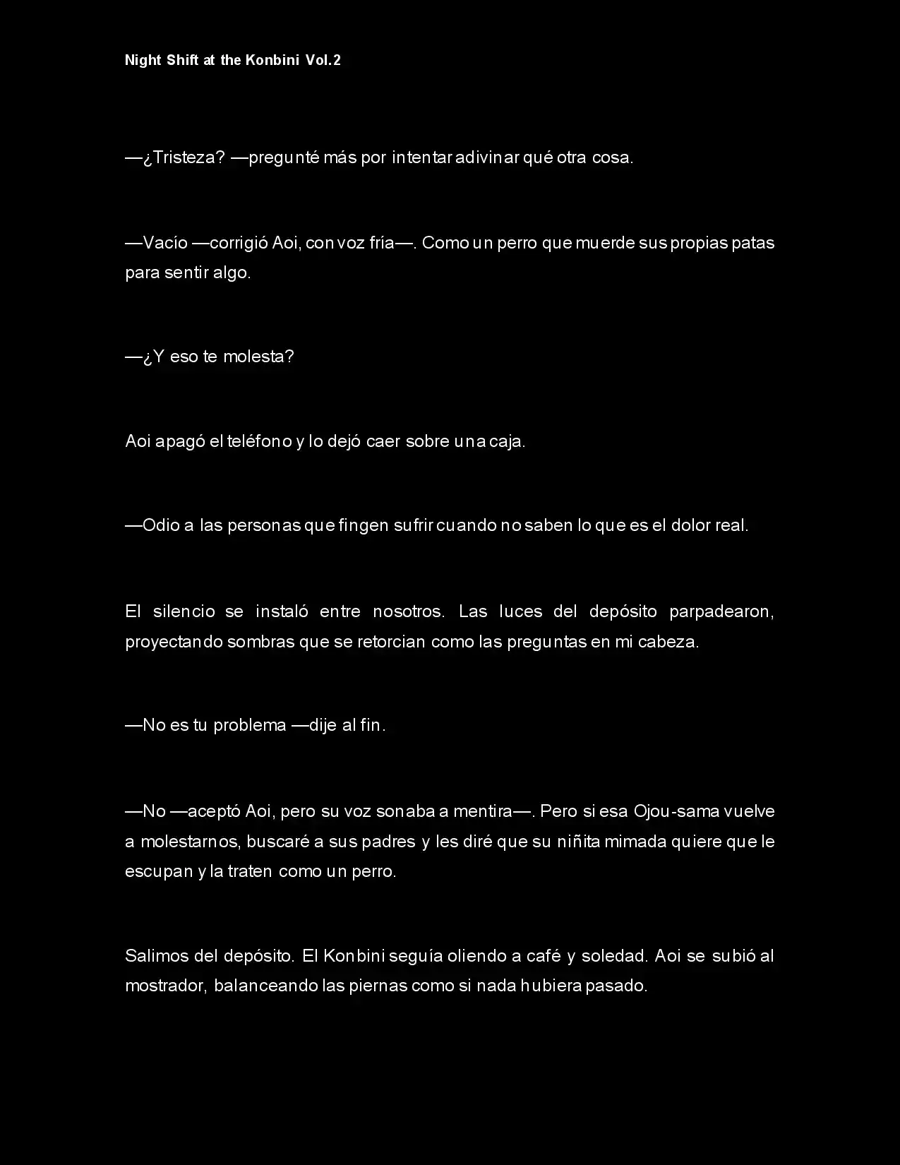 Night Shift At The Konbini (Novela) - Capítulo 20 - Página 10 - LectorTMOo