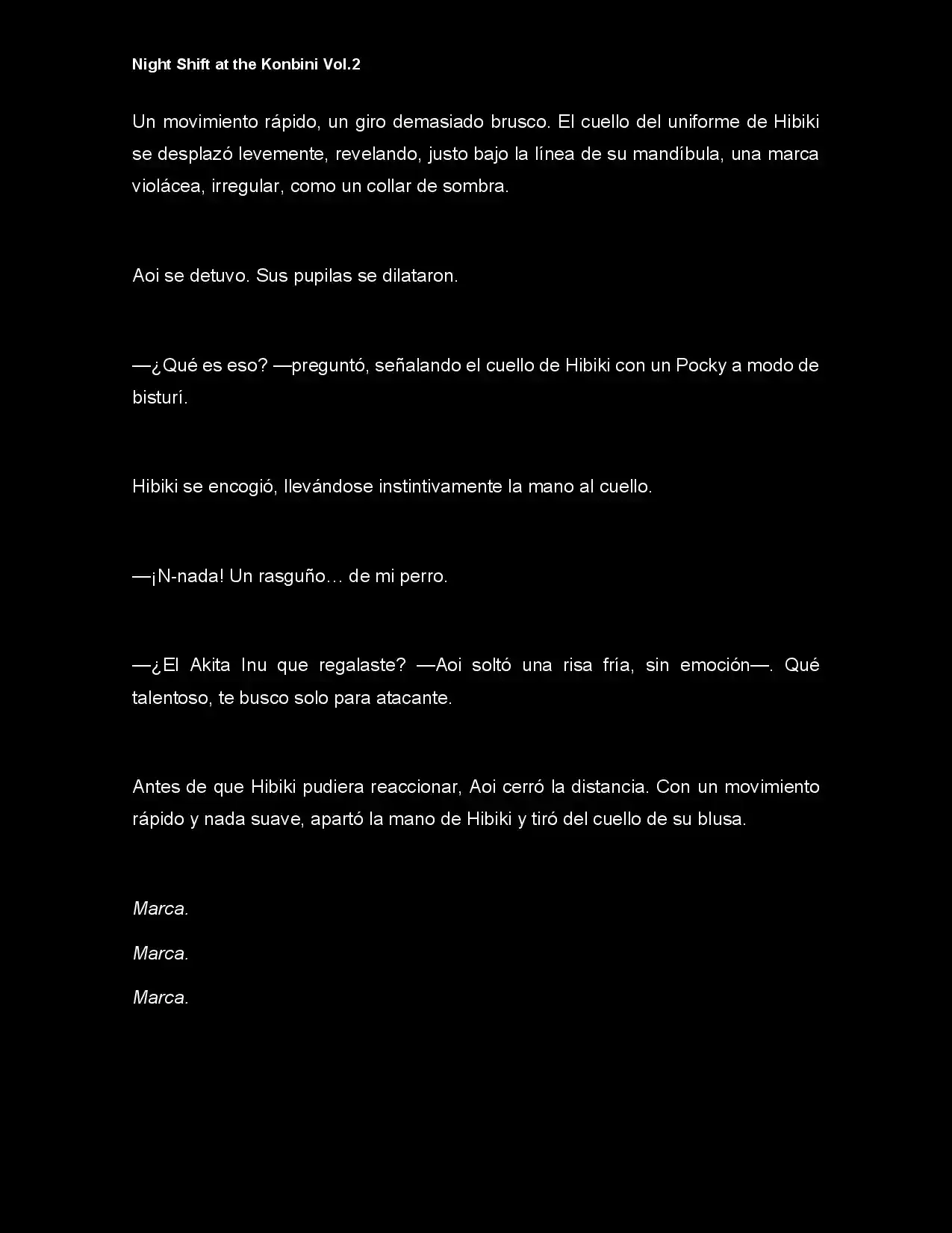 Night Shift At The Konbini (Novela) - Capítulo 22 - Página 4 - LectorTMOo