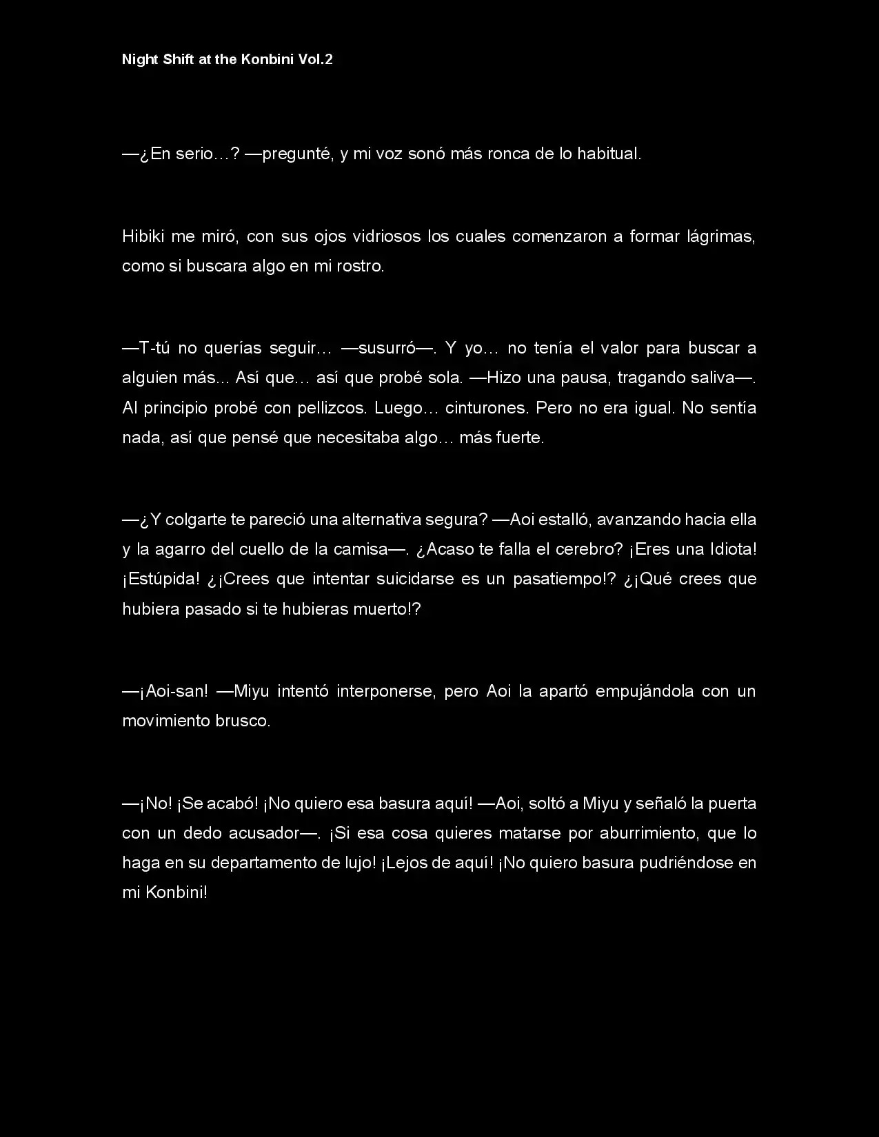 Night Shift At The Konbini (Novela) - Capítulo 22 - Página 6 - LectorTMOo