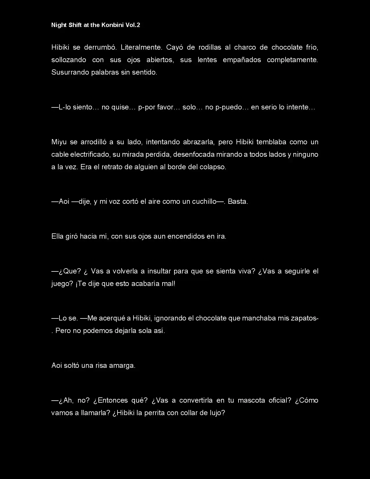 Night Shift At The Konbini (Novela) - Capítulo 22 - Página 7 - LectorTMOo