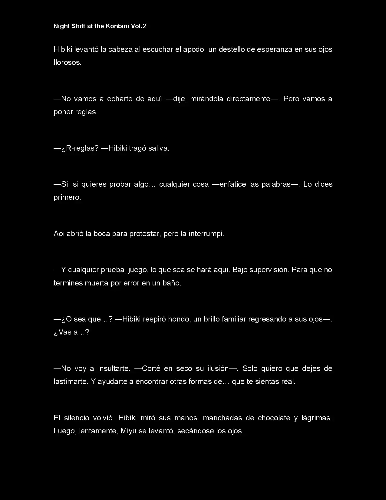 Night Shift At The Konbini (Novela) - Capítulo 22 - Página 8 - LectorTMOo