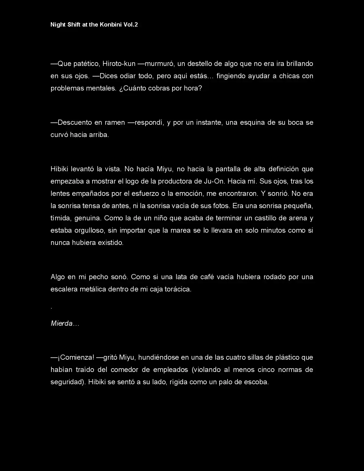Night Shift At The Konbini (Novela) - Capítulo 23 - Página 5 - LectorTMOo