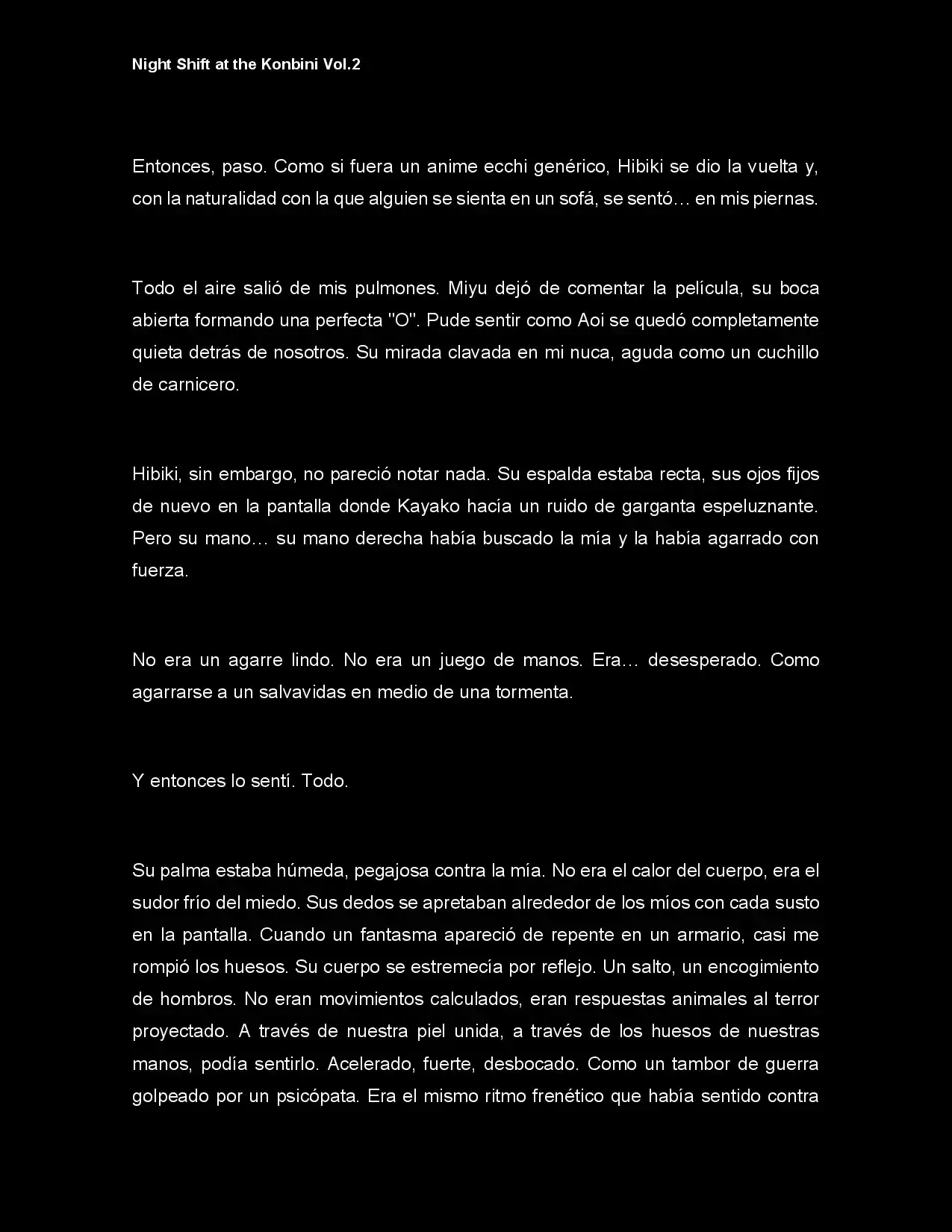 Night Shift At The Konbini (Novela) - Capítulo 23 - Página 7 - LectorTMOo