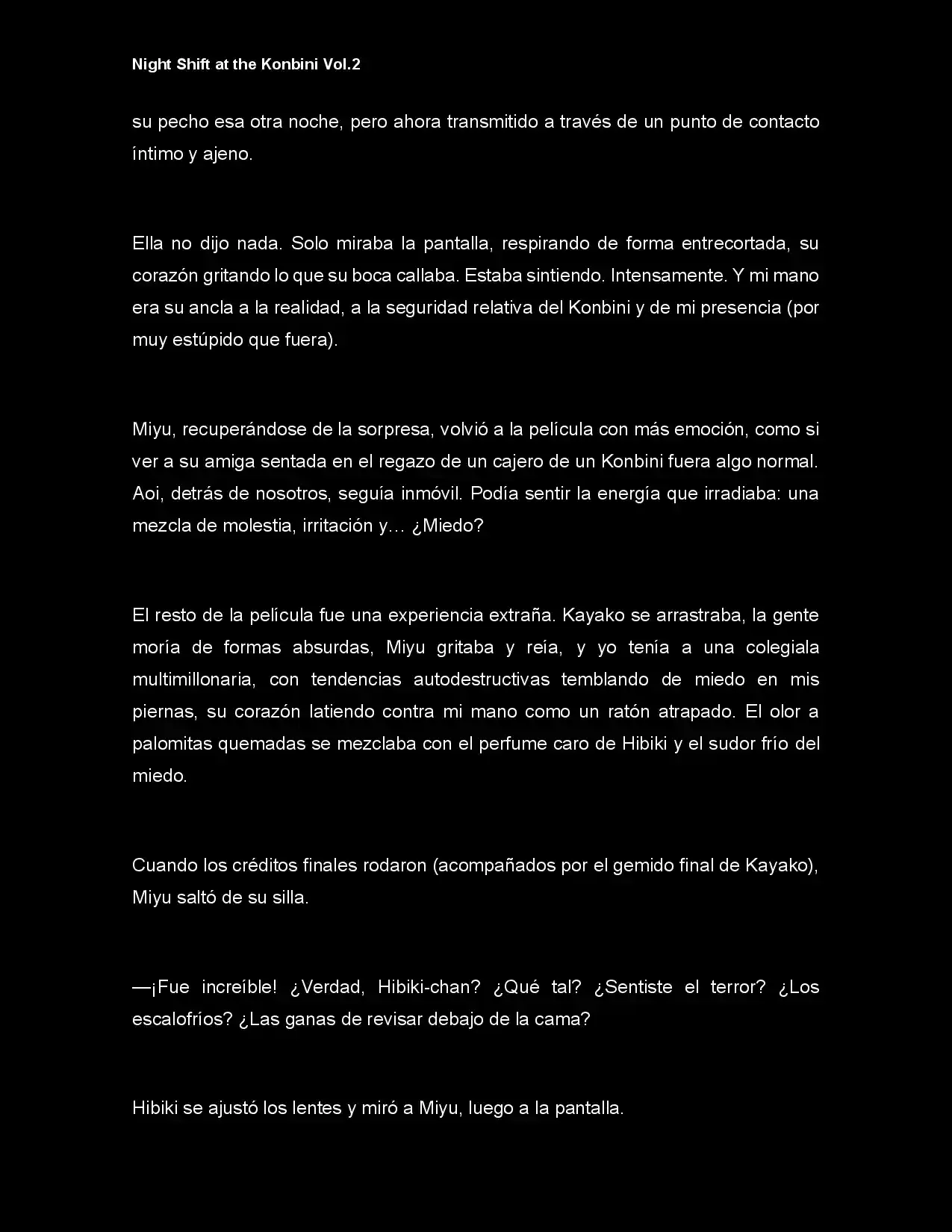 Night Shift At The Konbini (Novela) - Capítulo 23 - Página 8 - LectorTMOo