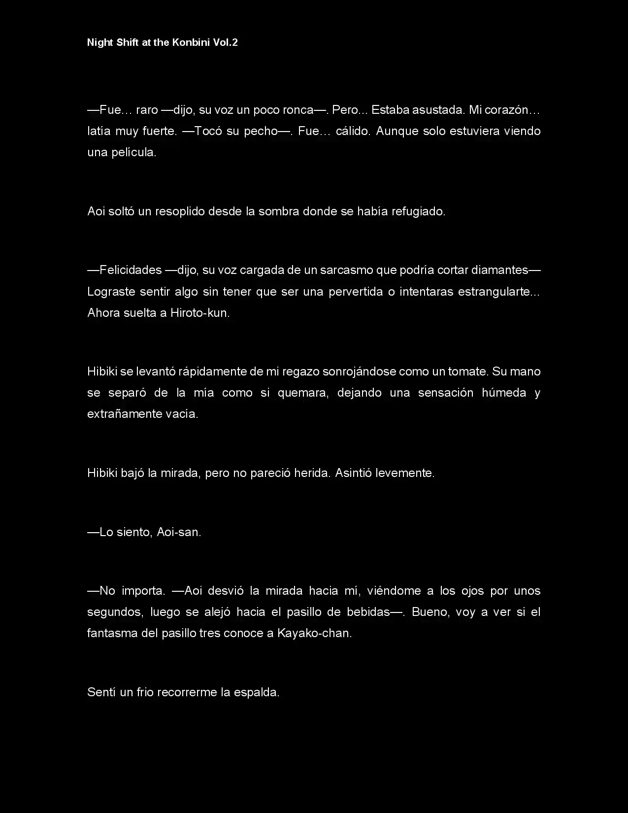 Night Shift At The Konbini (Novela) - Capítulo 23 - Página 9 - LectorTMOo