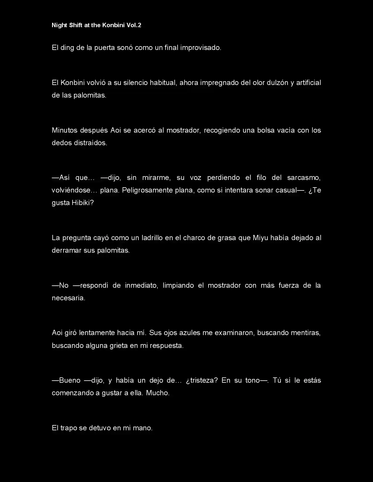 Night Shift At The Konbini (Novela) - Capítulo 23 - Página 11 - LectorTMOo